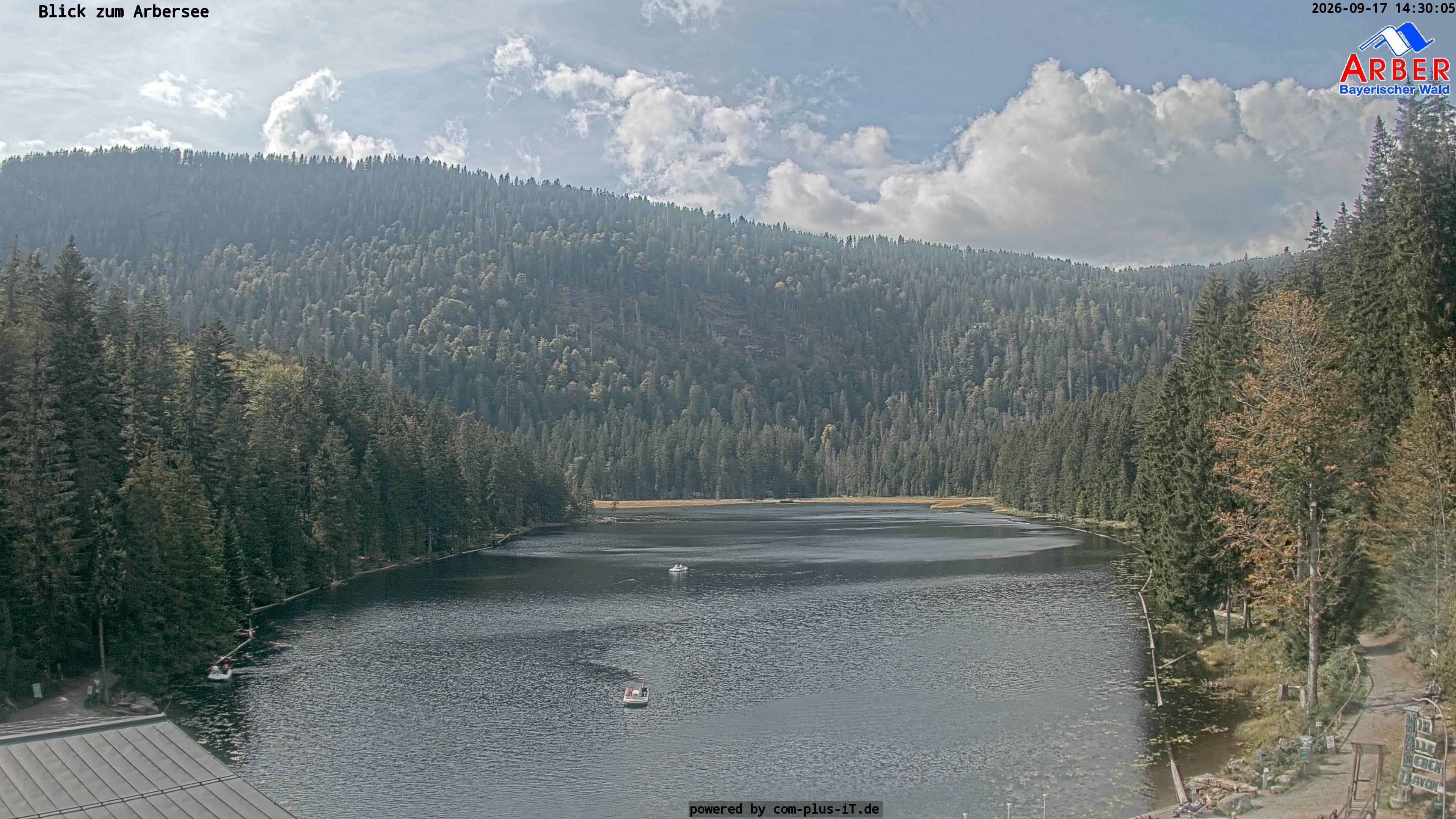 Archiv Foto Webcam Großer Arbersee - Bayerischer Wald