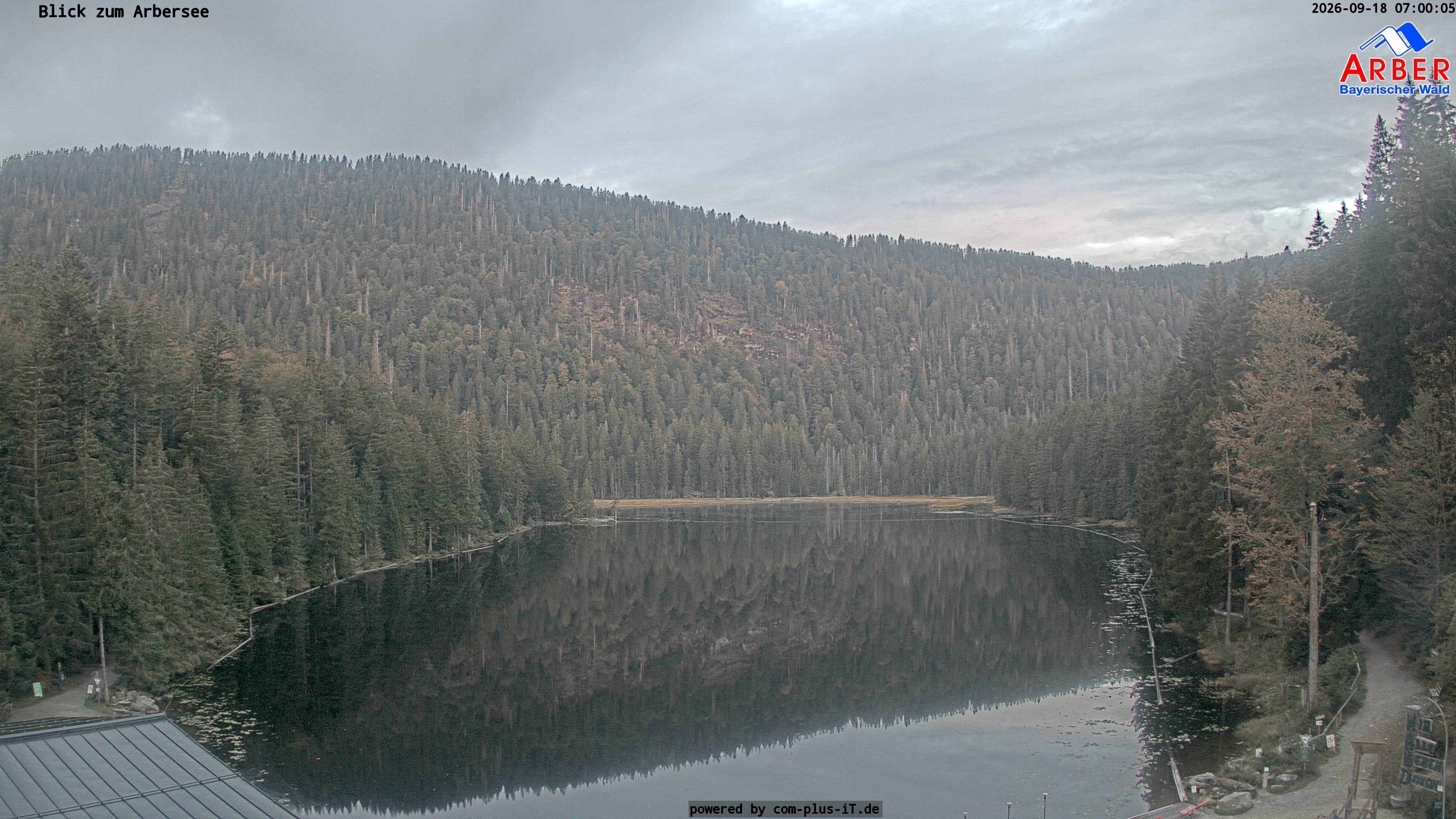 Archiv Foto Webcam Großer Arbersee - Bayerischer Wald