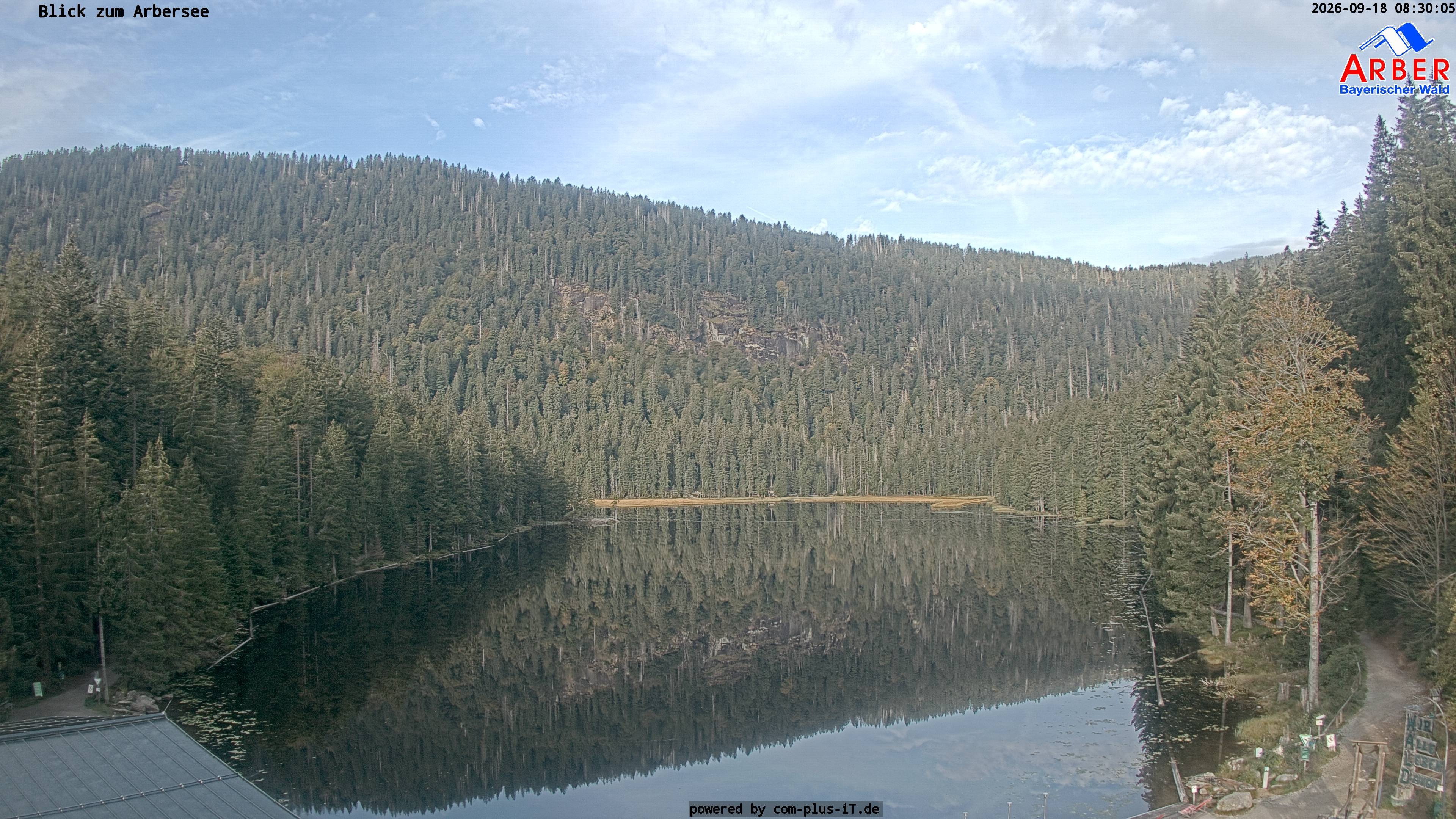 Archiv Foto Webcam Großer Arbersee - Bayerischer Wald