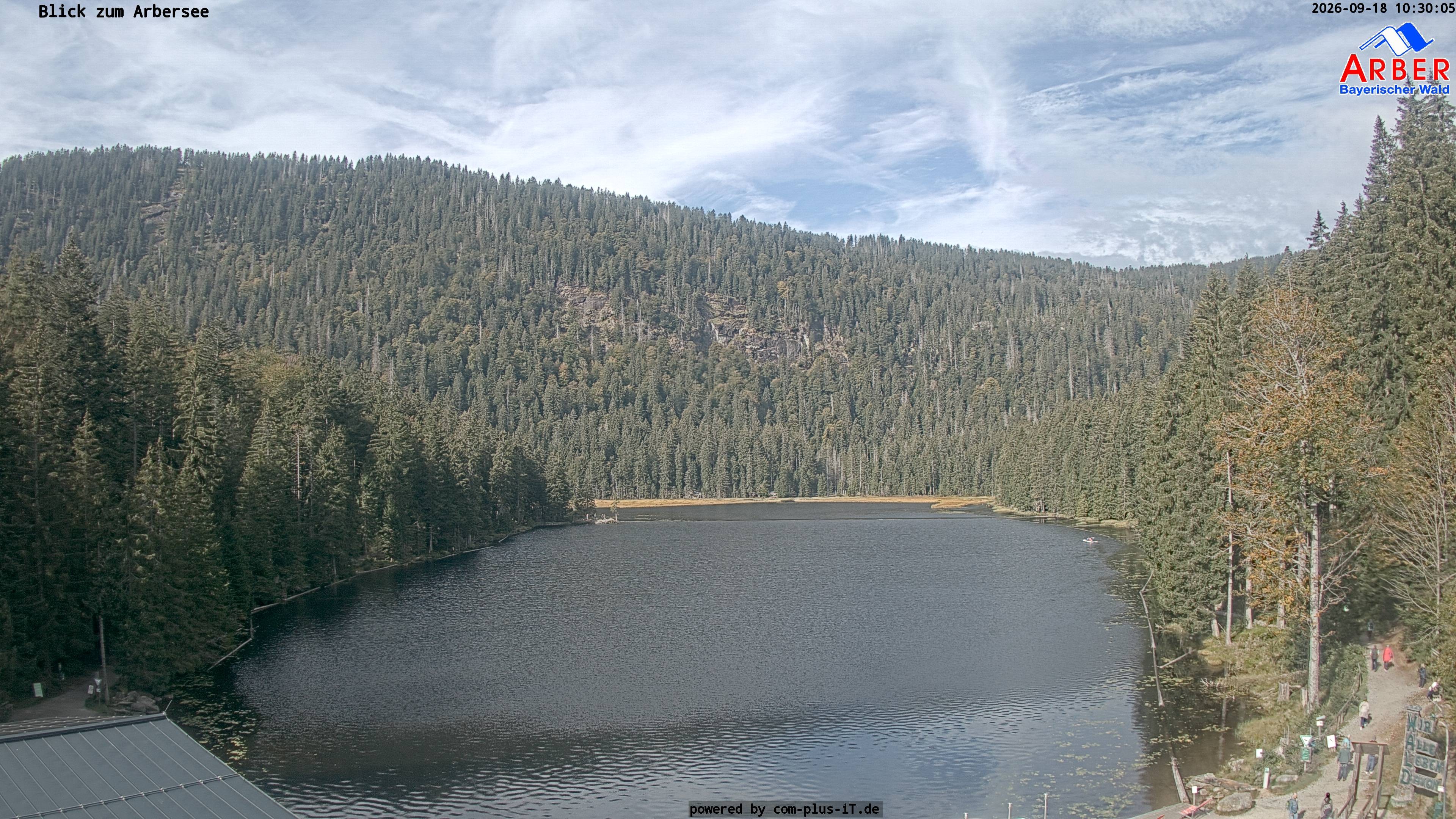 Archiv Foto Webcam Großer Arbersee - Bayerischer Wald