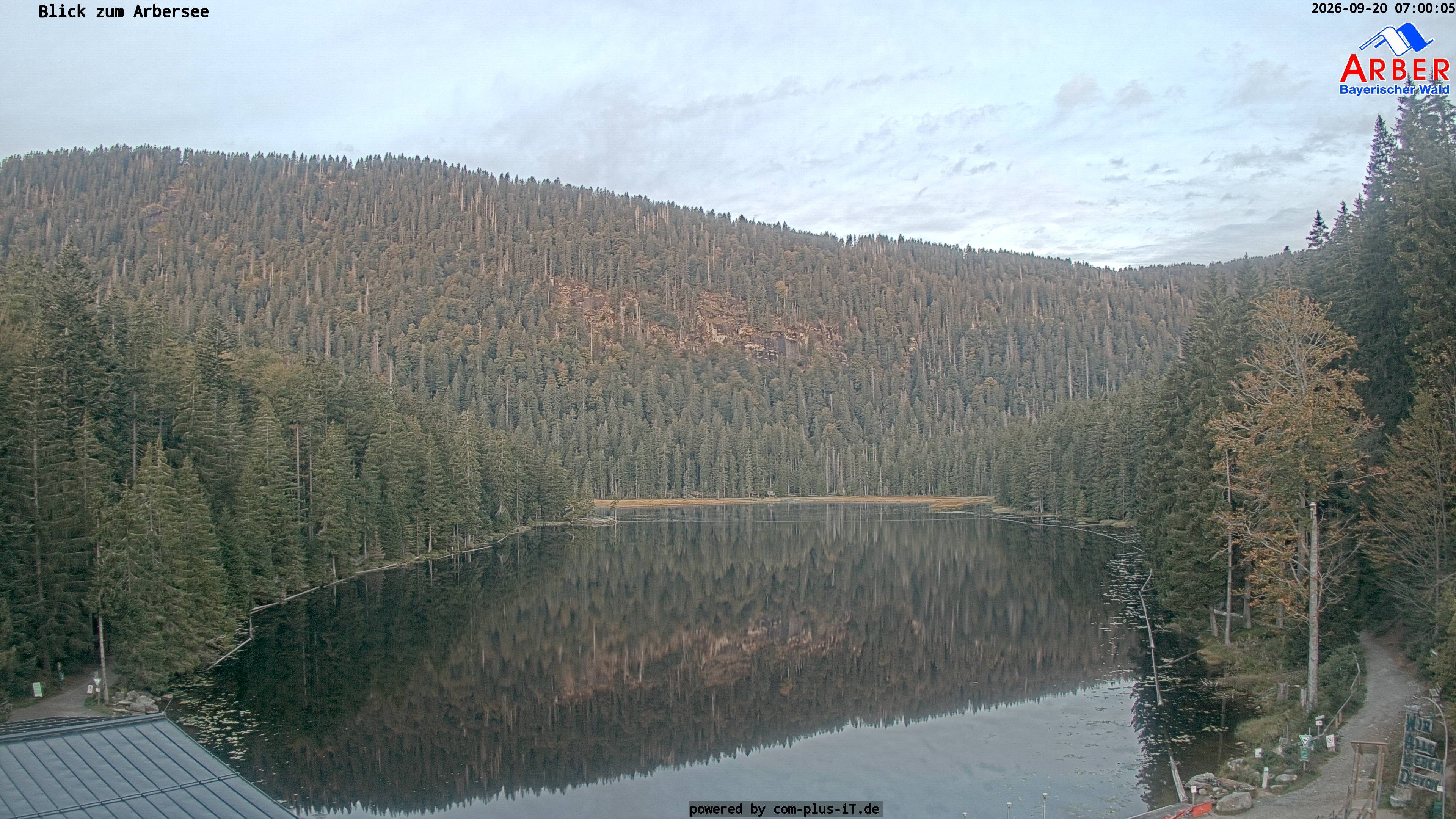 Archiv Foto Webcam Großer Arbersee - Bayerischer Wald