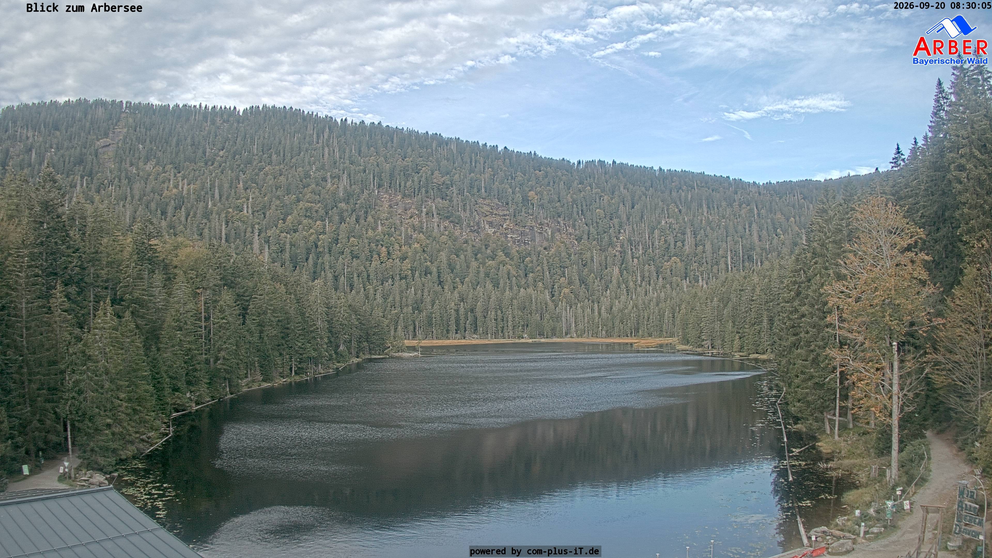 Archiv Foto Webcam Großer Arbersee - Bayerischer Wald