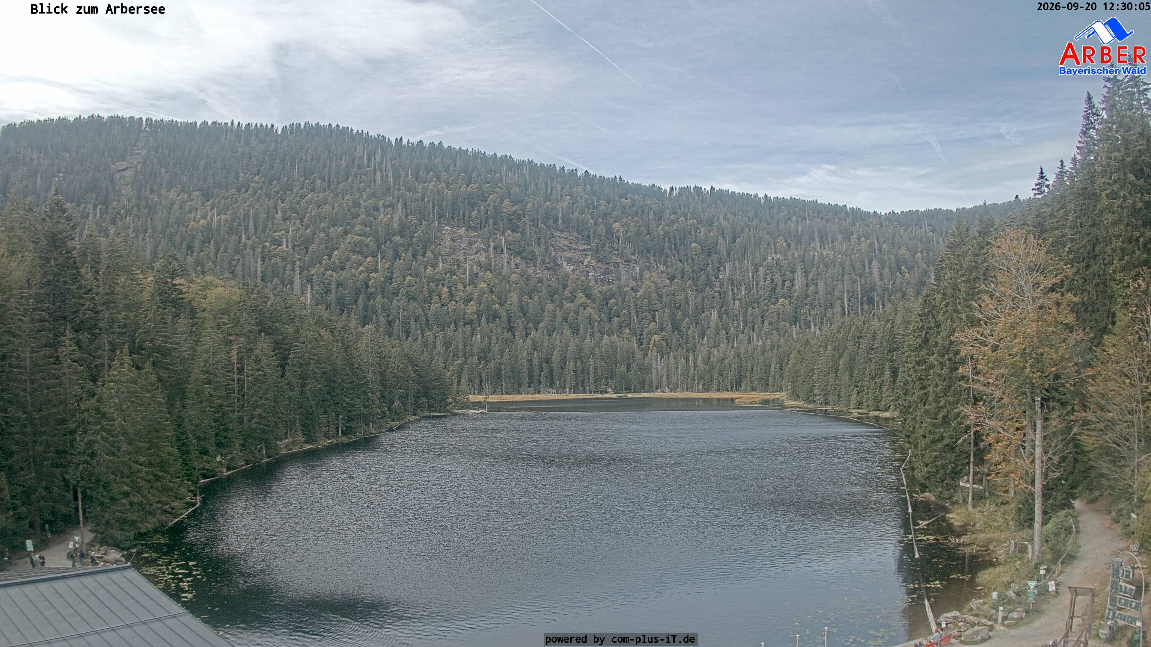 Archiv Foto Webcam Großer Arbersee - Bayerischer Wald