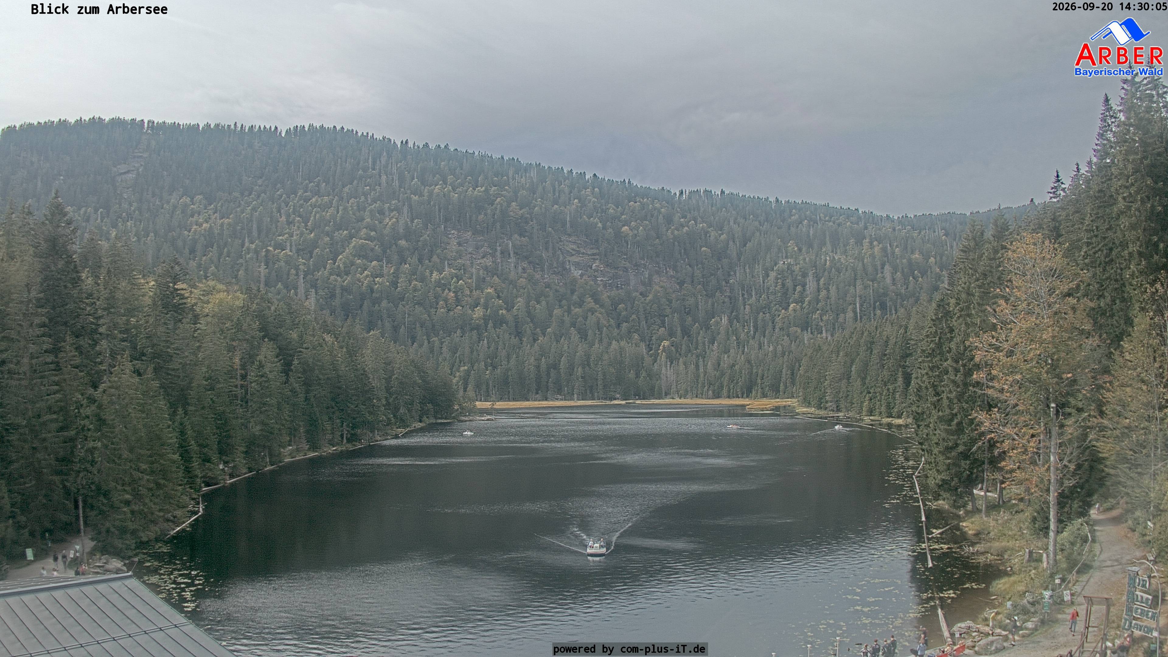 Archiv Foto Webcam Großer Arbersee - Bayerischer Wald