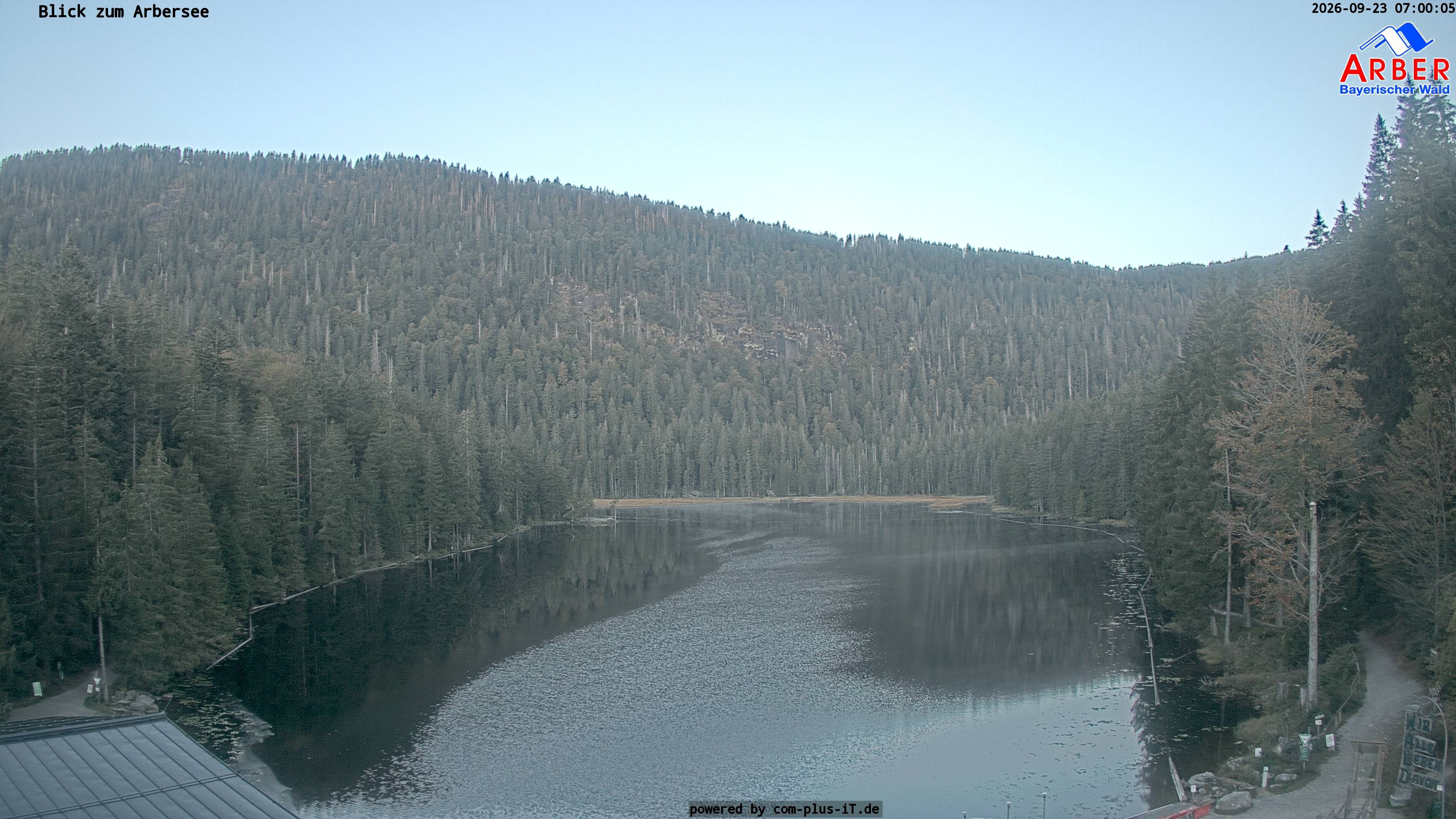Archiv Foto Webcam Großer Arbersee - Bayerischer Wald