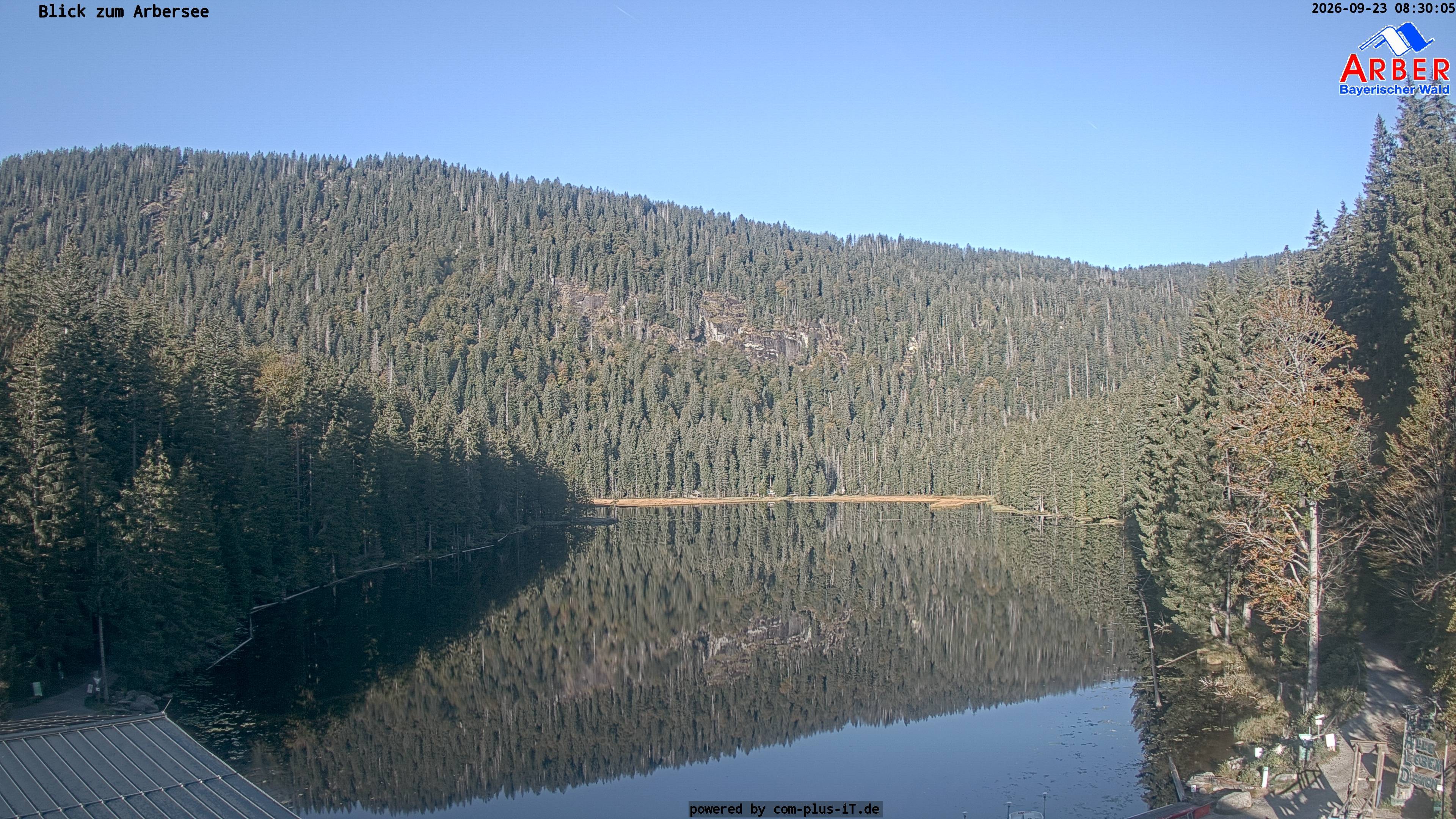 Archiv Foto Webcam Großer Arbersee - Bayerischer Wald