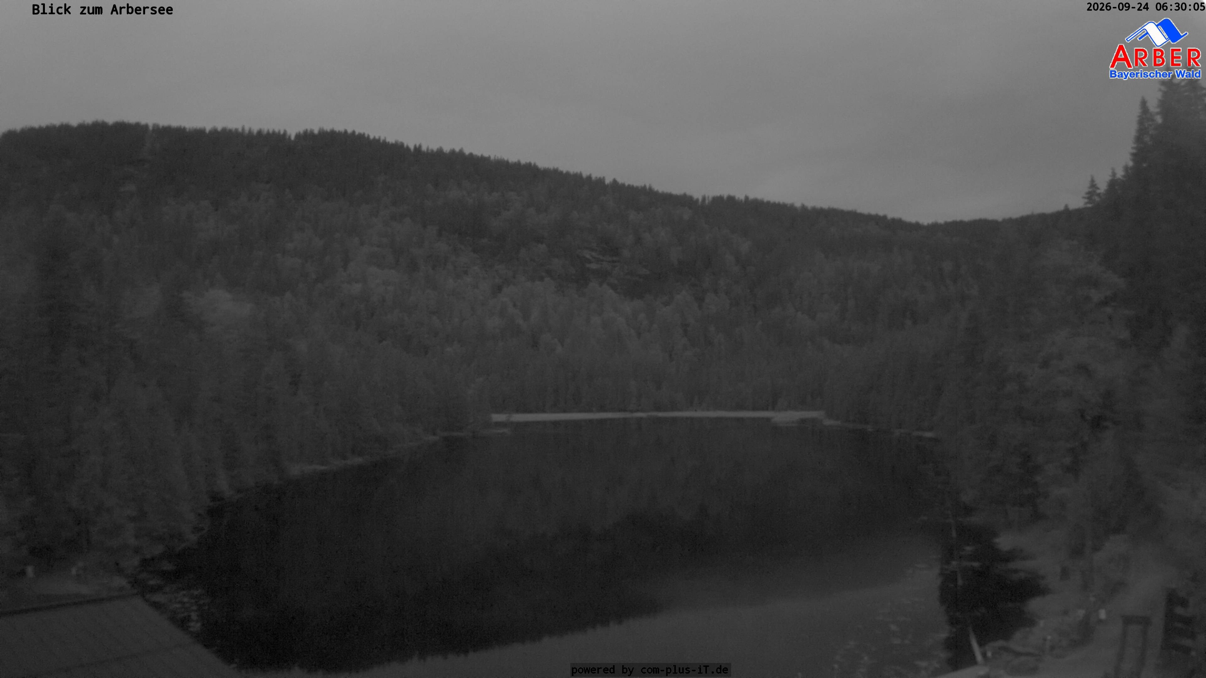 Archived image Webcam Lake "Großer Arbersee" (Bavarian Forest)
