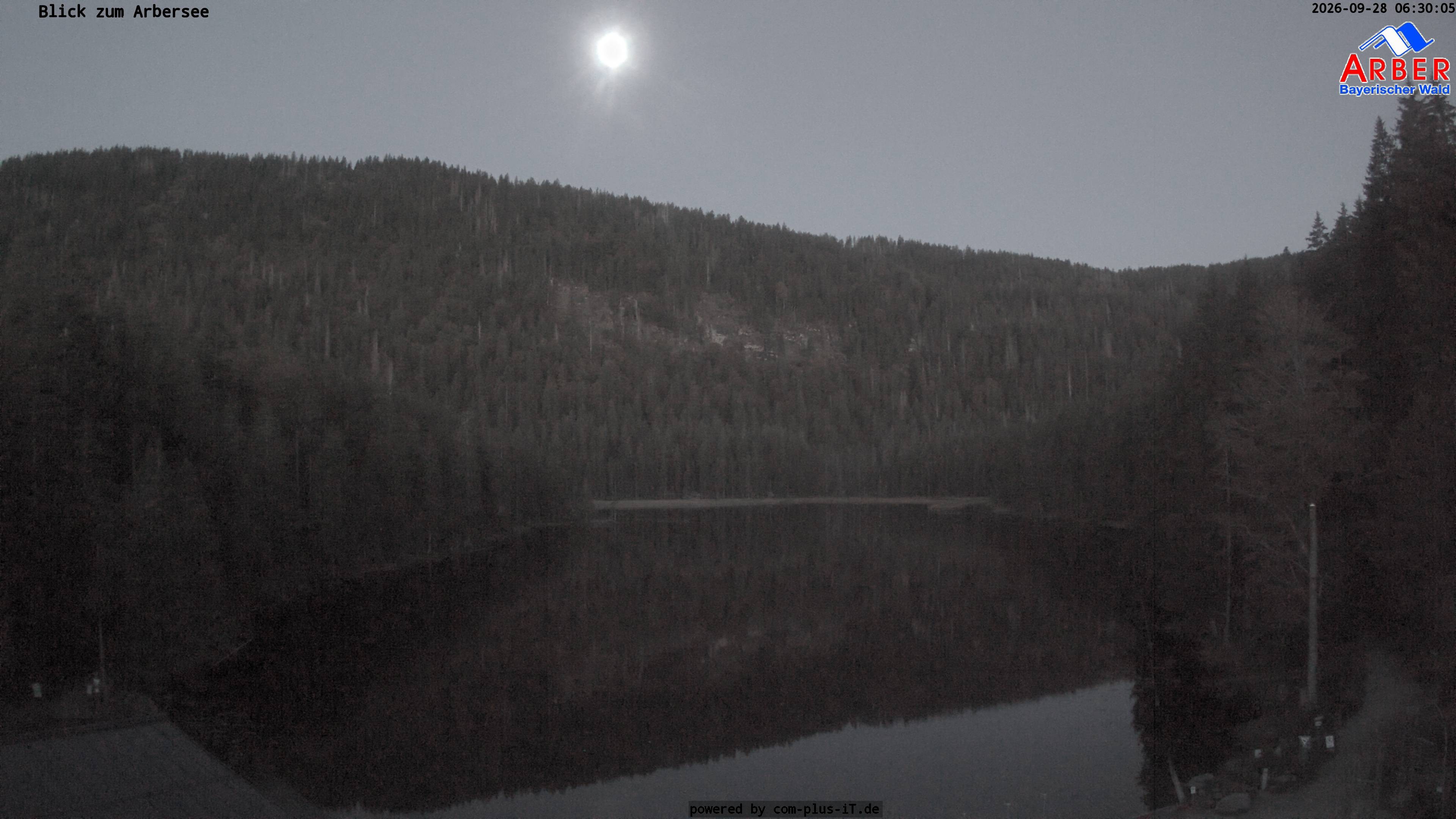 Archiv Foto Webcam Großer Arbersee - Bayerischer Wald