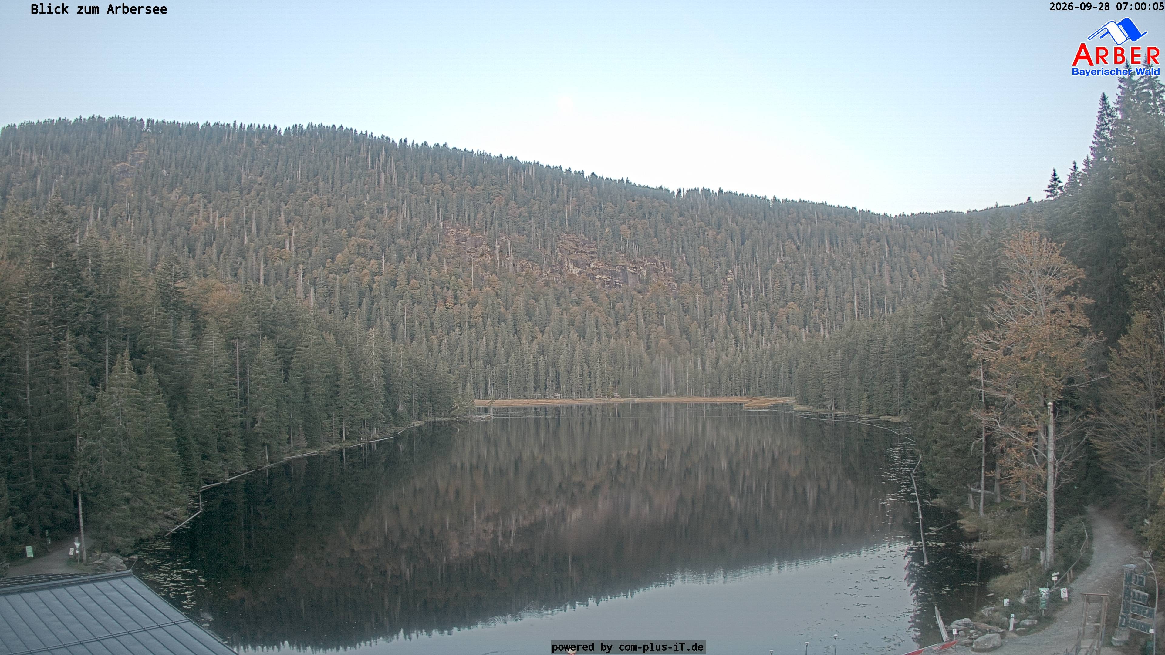 Archiv Foto Webcam Großer Arbersee - Bayerischer Wald