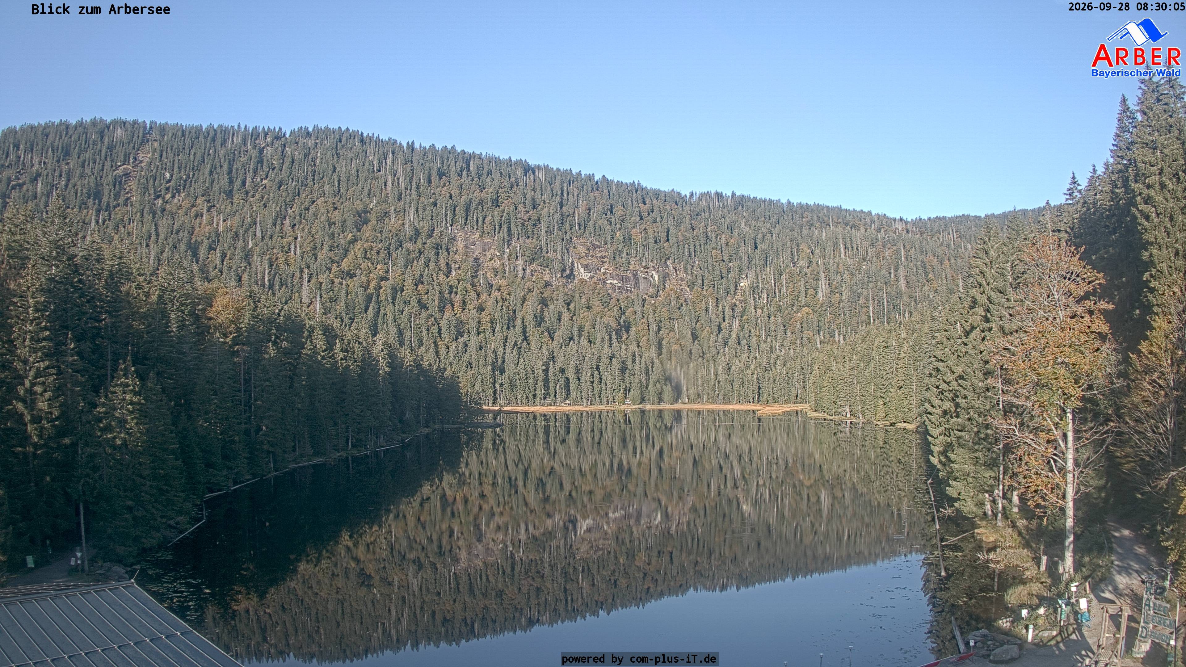 Archiv Foto Webcam Großer Arbersee - Bayerischer Wald