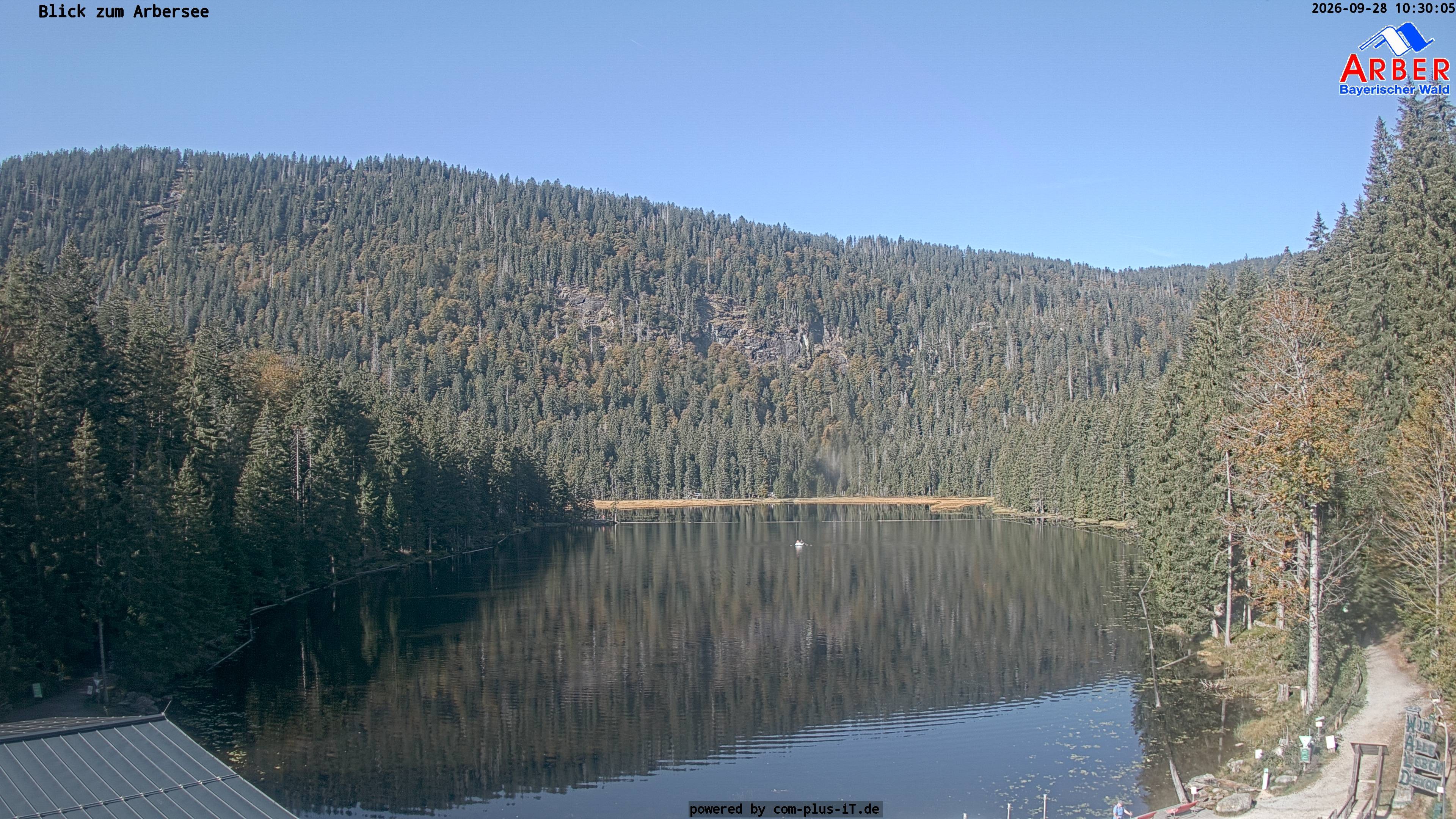 Archiv Foto Webcam Großer Arbersee - Bayerischer Wald