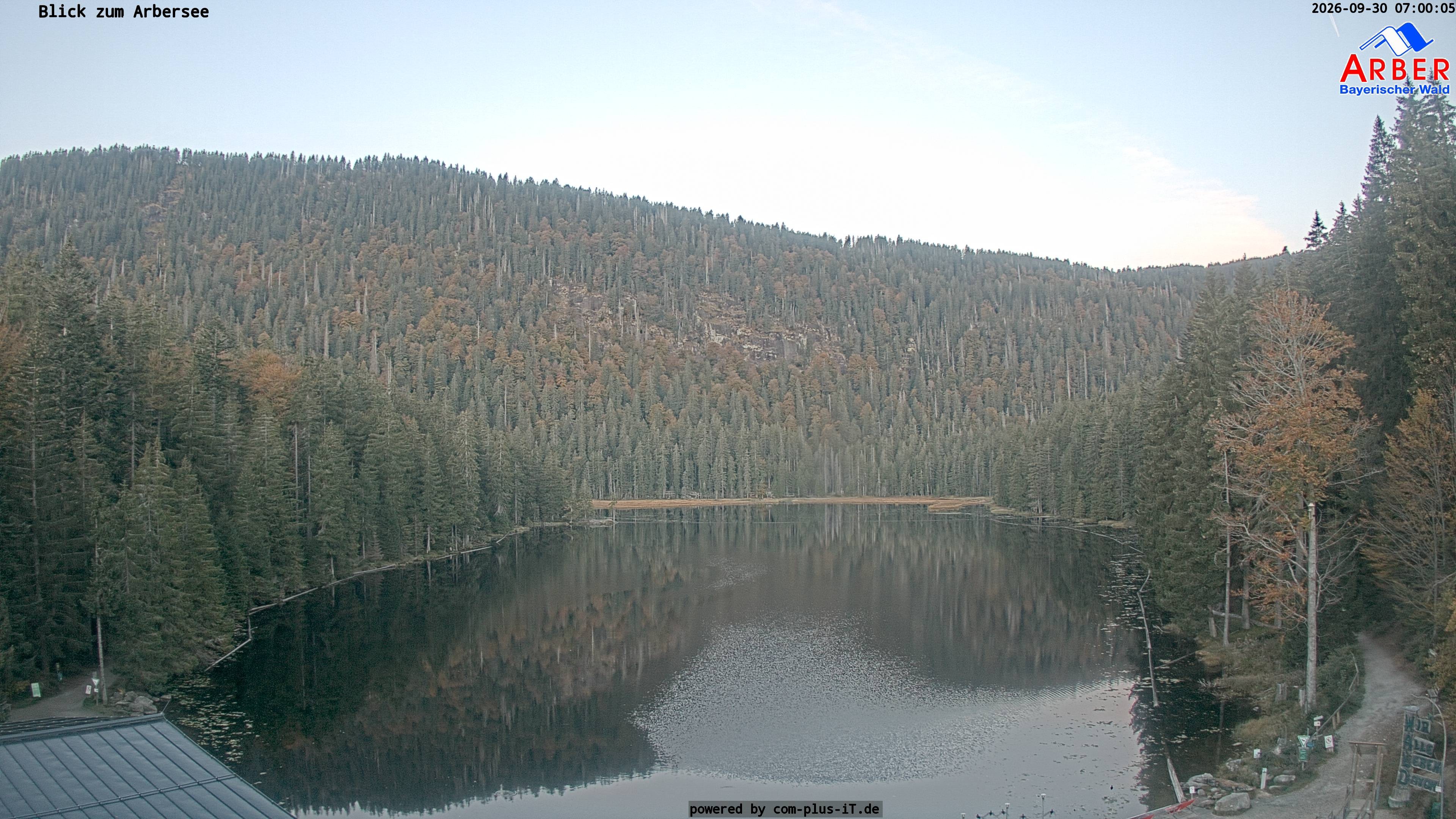 Archiv Foto Webcam Großer Arbersee - Bayerischer Wald