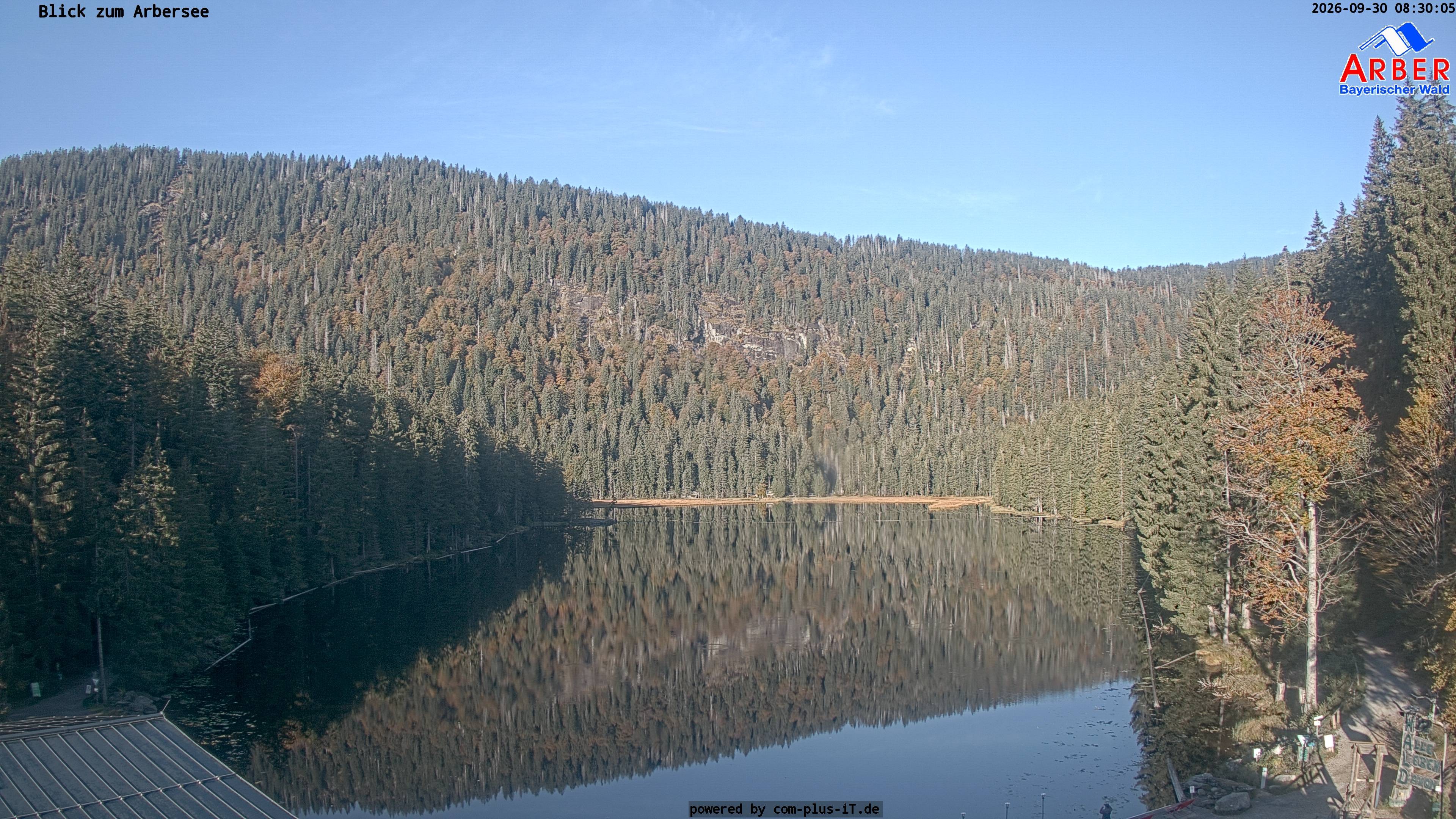 Archiv Foto Webcam Großer Arbersee - Bayerischer Wald
