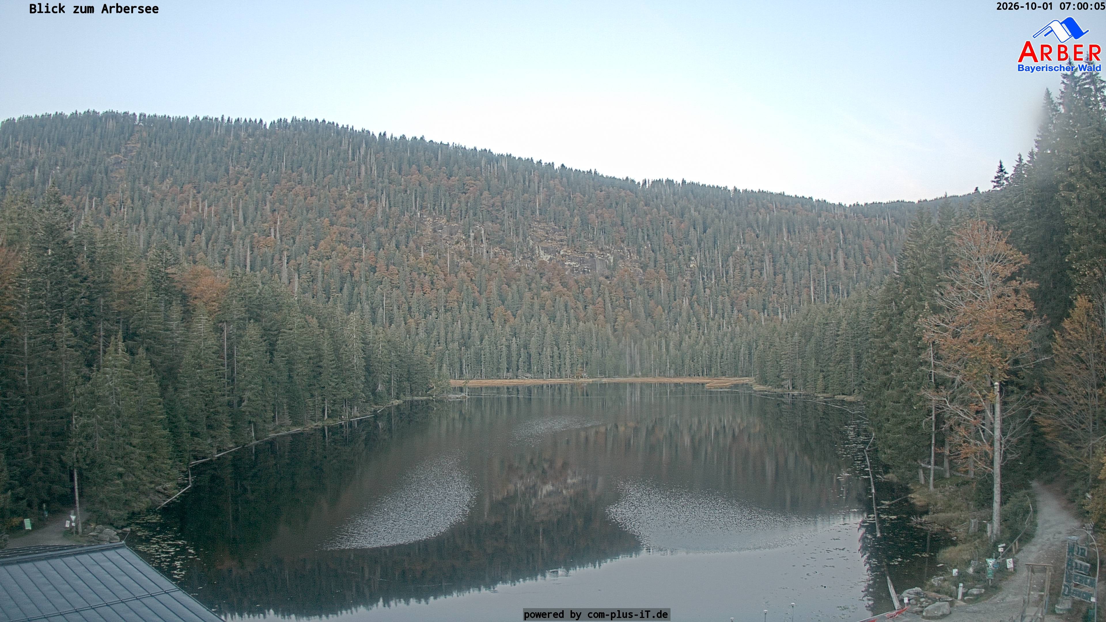 Archiv Foto Webcam Großer Arbersee - Bayerischer Wald