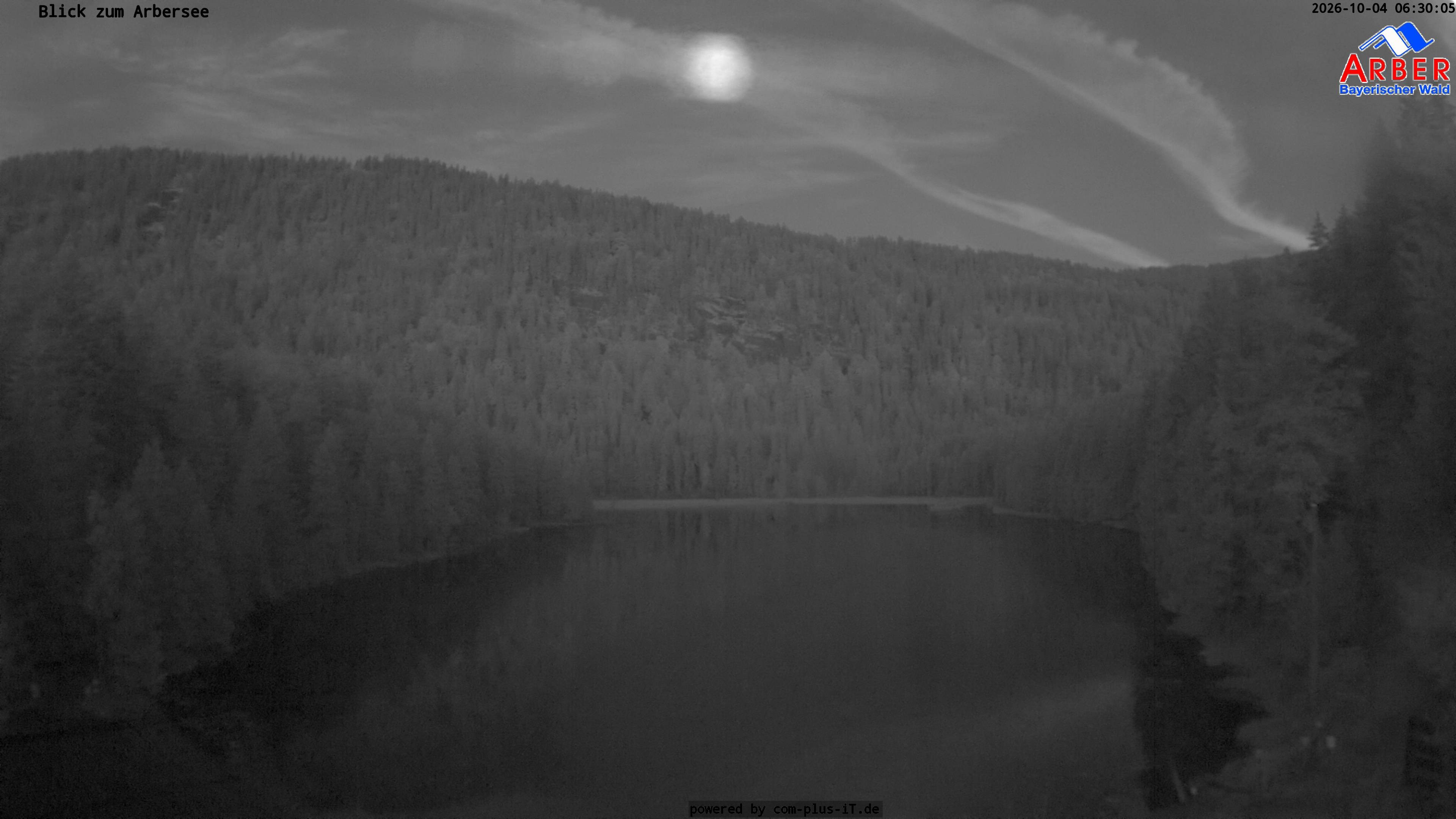 Archiv Foto Webcam Großer Arbersee - Bayerischer Wald
