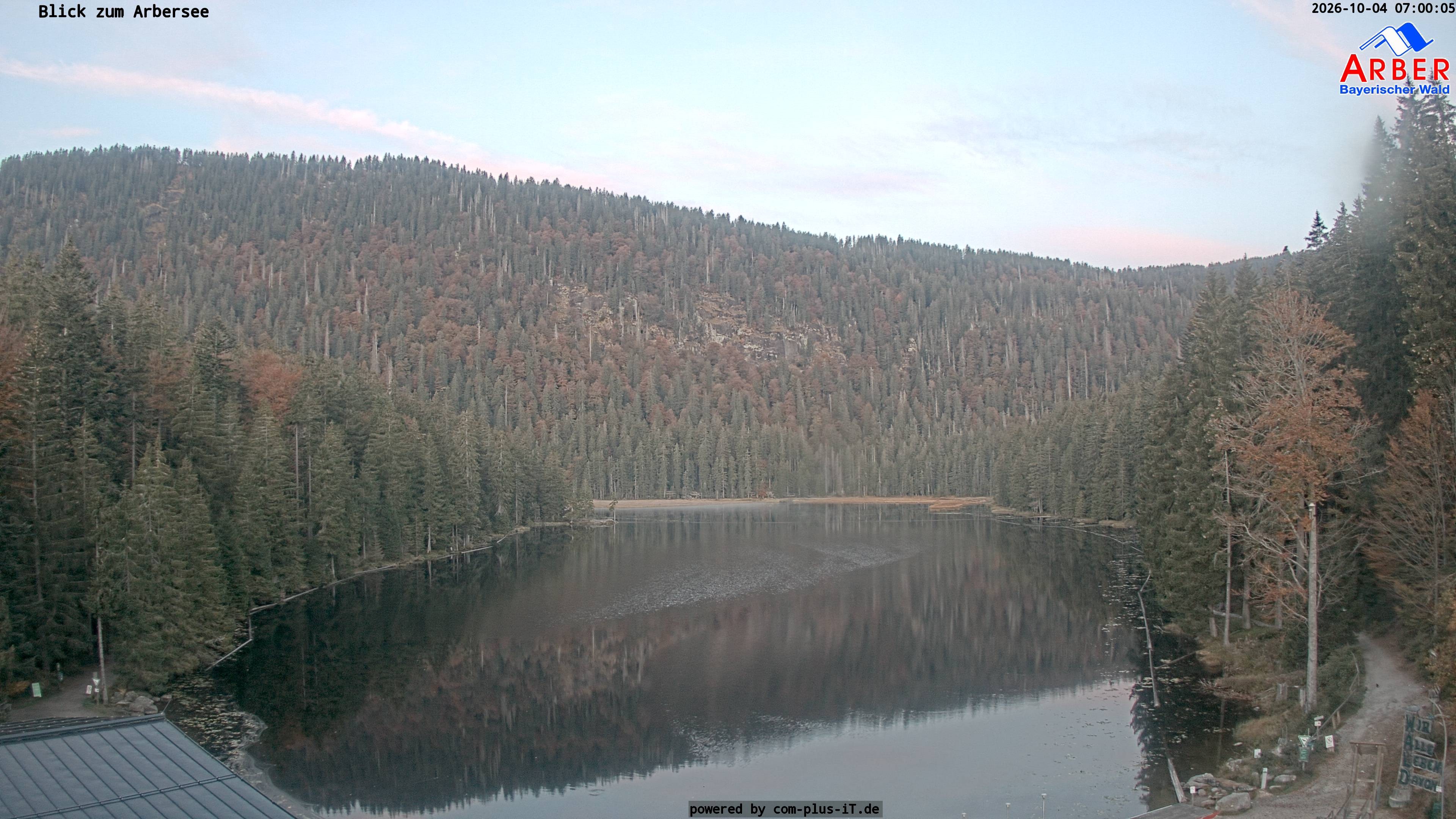 Archiv Foto Webcam Großer Arbersee - Bayerischer Wald