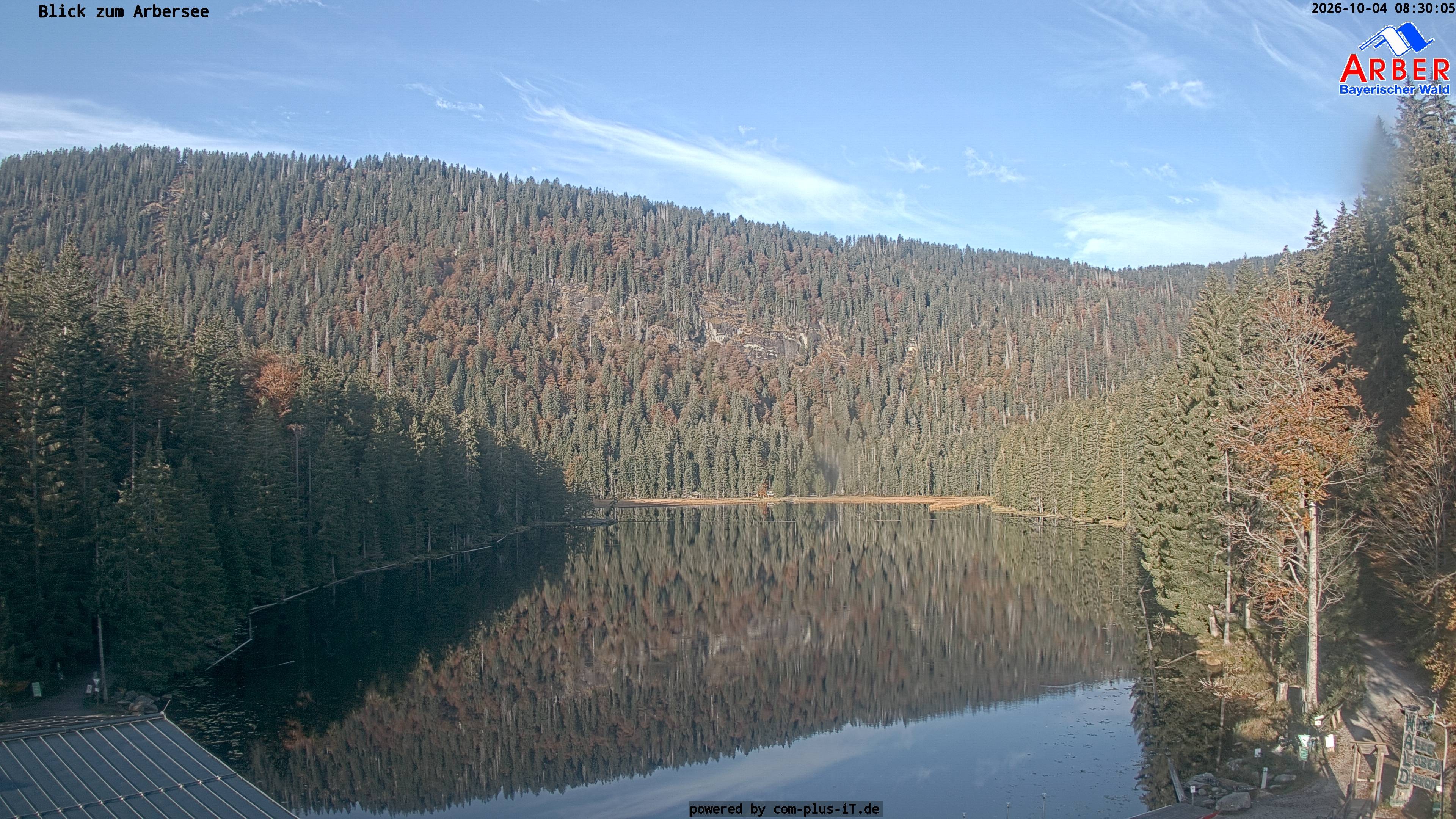 Archiv Foto Webcam Großer Arbersee - Bayerischer Wald