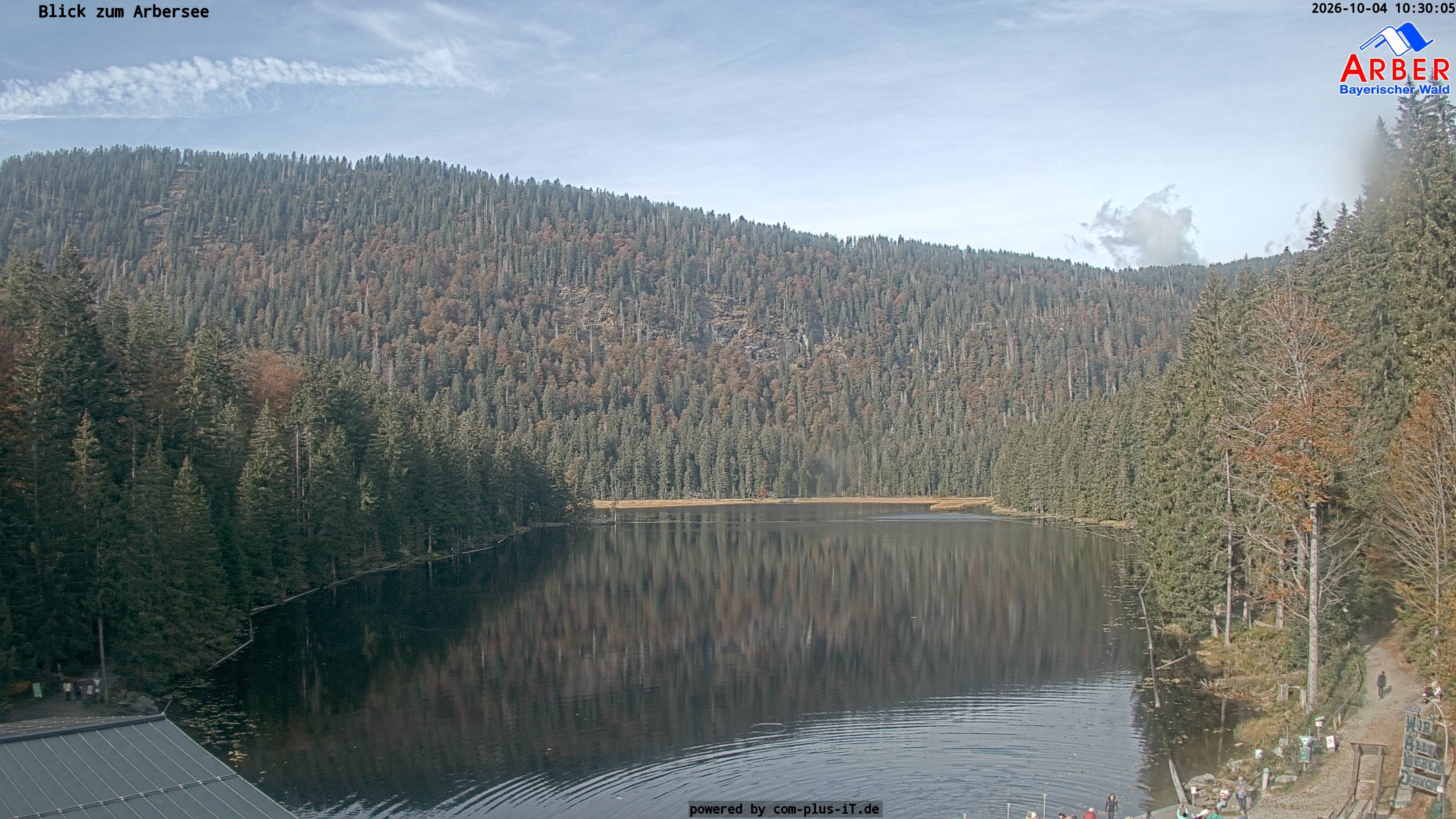 Archiv Foto Webcam Großer Arbersee - Bayerischer Wald