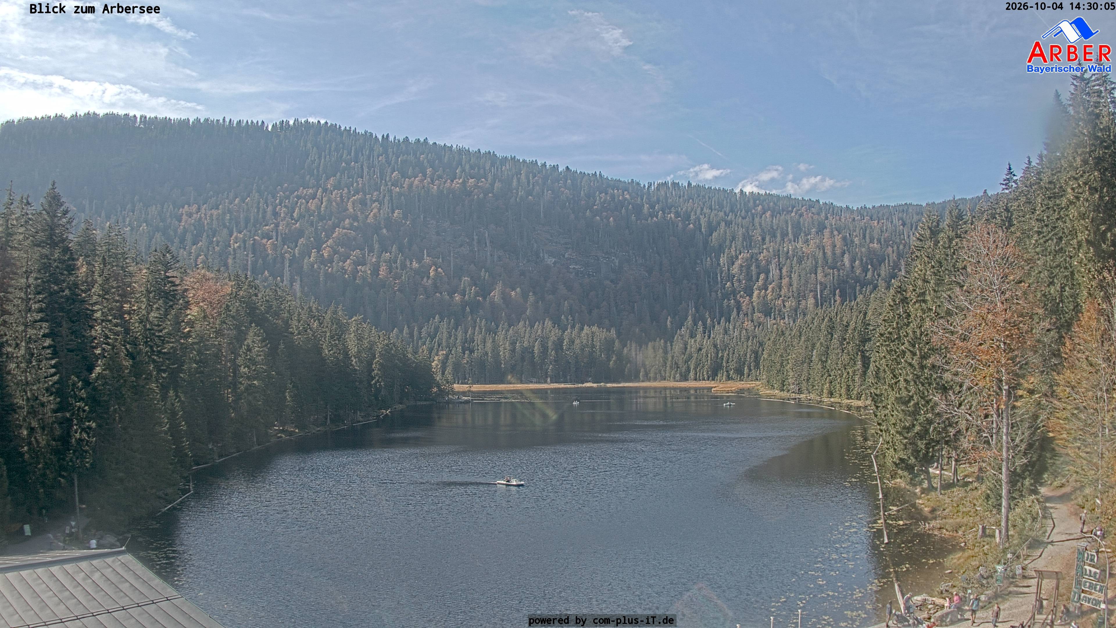 Archiv Foto Webcam Großer Arbersee - Bayerischer Wald