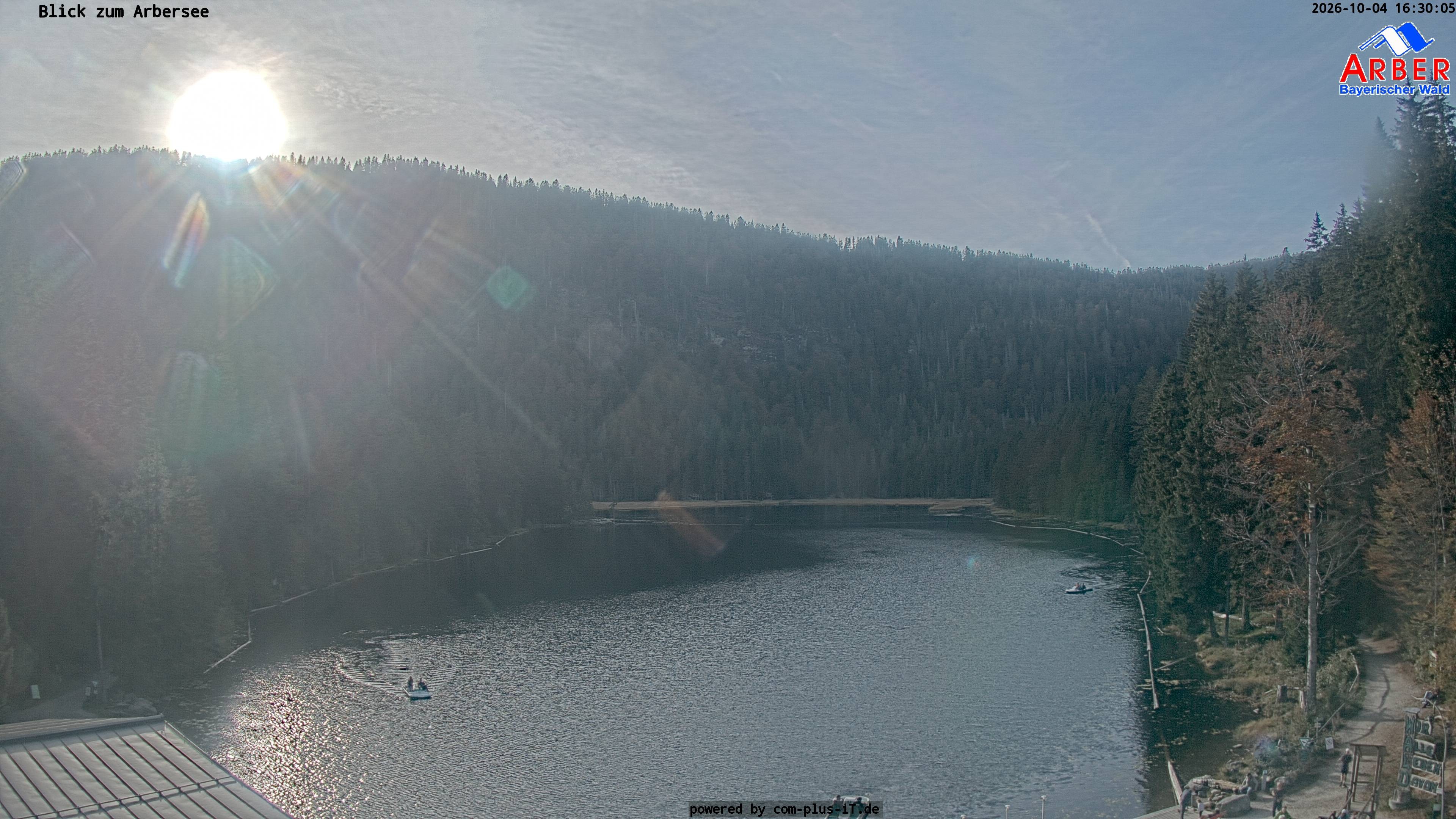 Archiv Foto Webcam Großer Arbersee - Bayerischer Wald