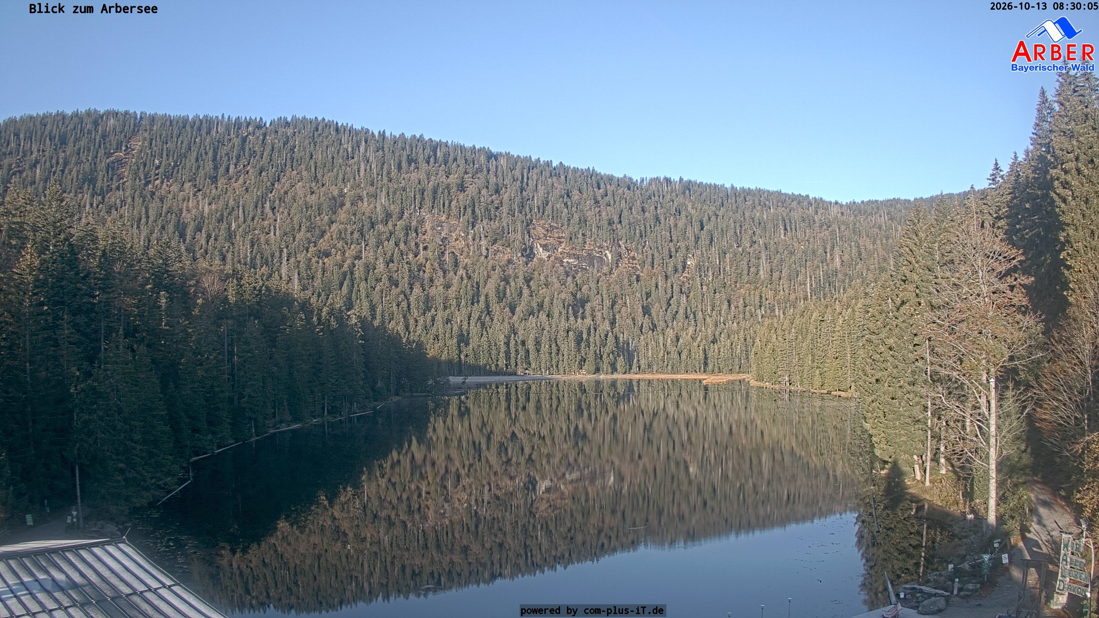 Archiv Foto Webcam Großer Arbersee - Bayerischer Wald