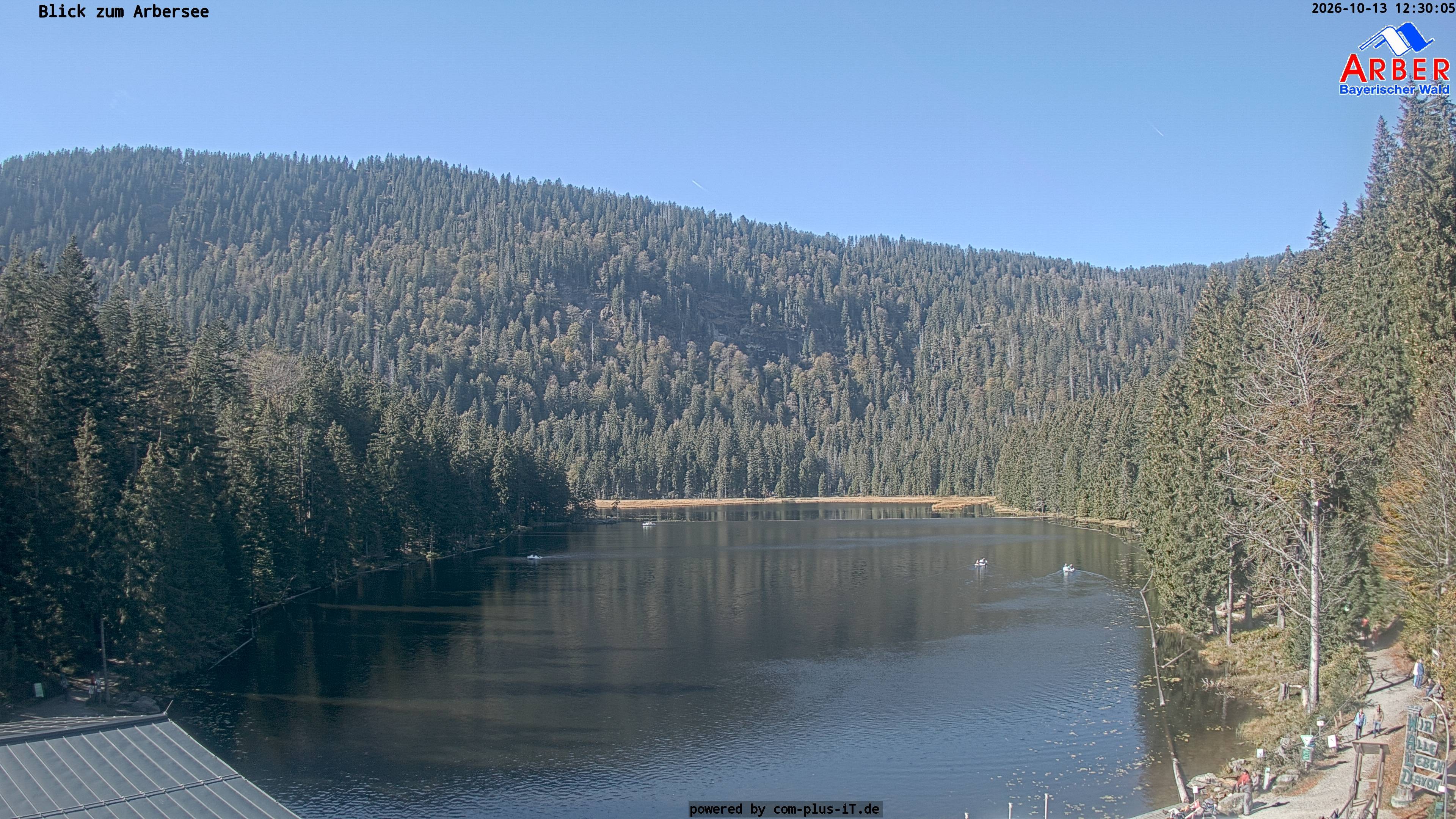 Archiv Foto Webcam Großer Arbersee - Bayerischer Wald