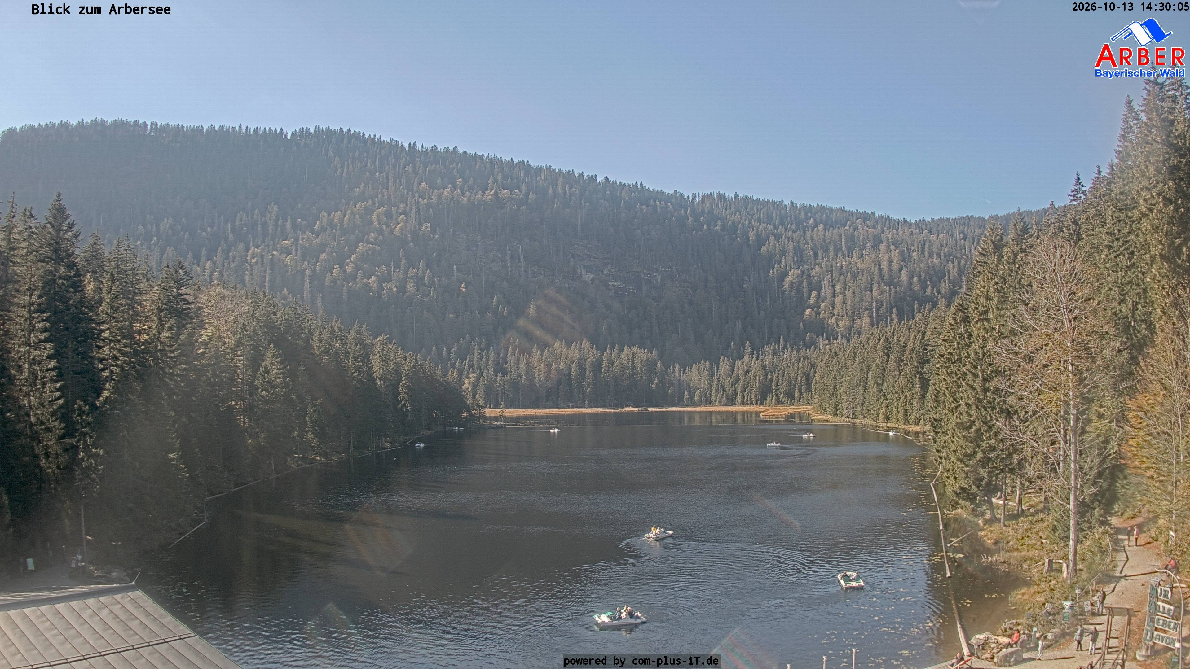Archiv Foto Webcam Großer Arbersee - Bayerischer Wald