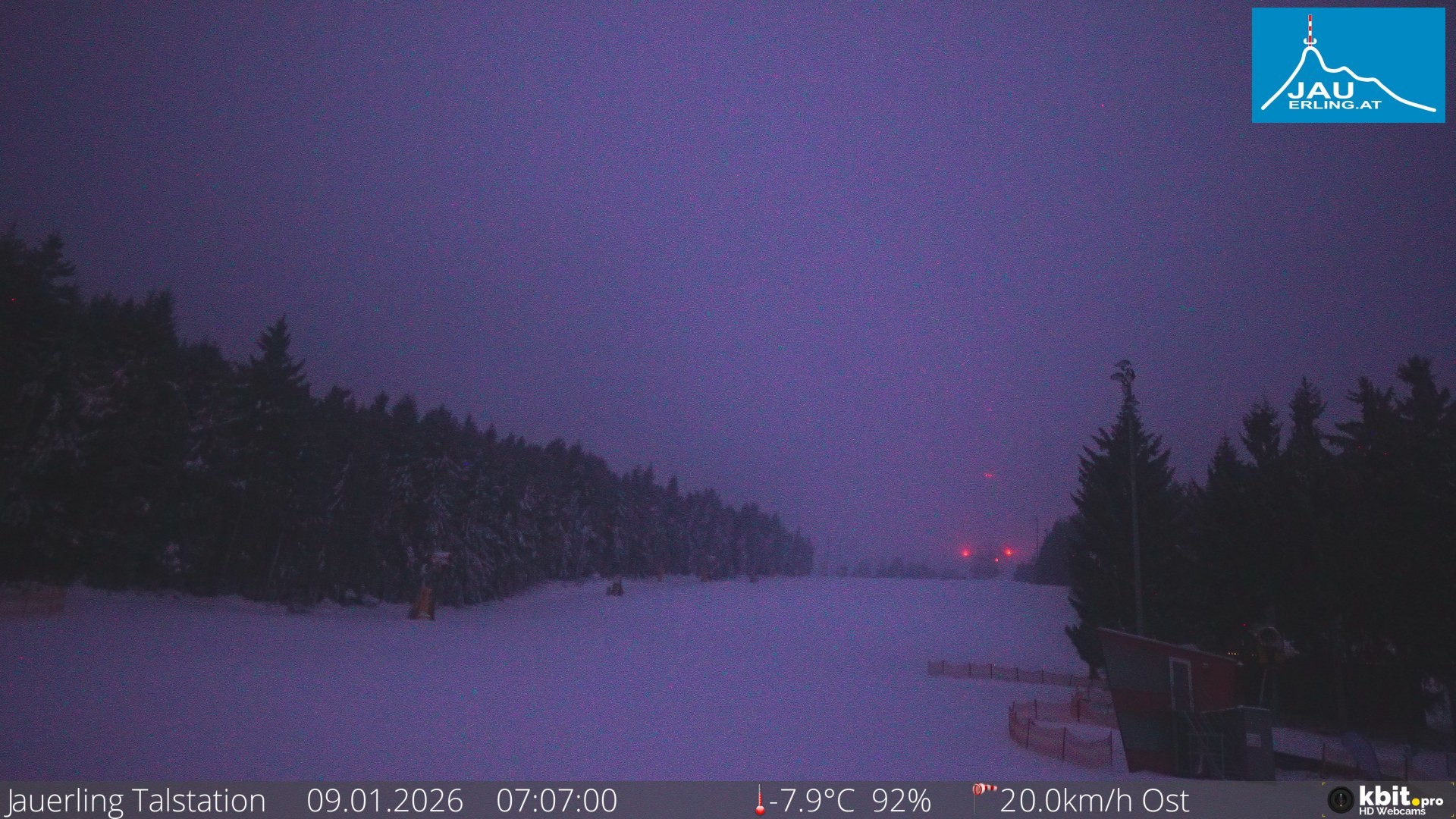 Archiv Foto Webcam Schlepplift Jauerling, Talstation