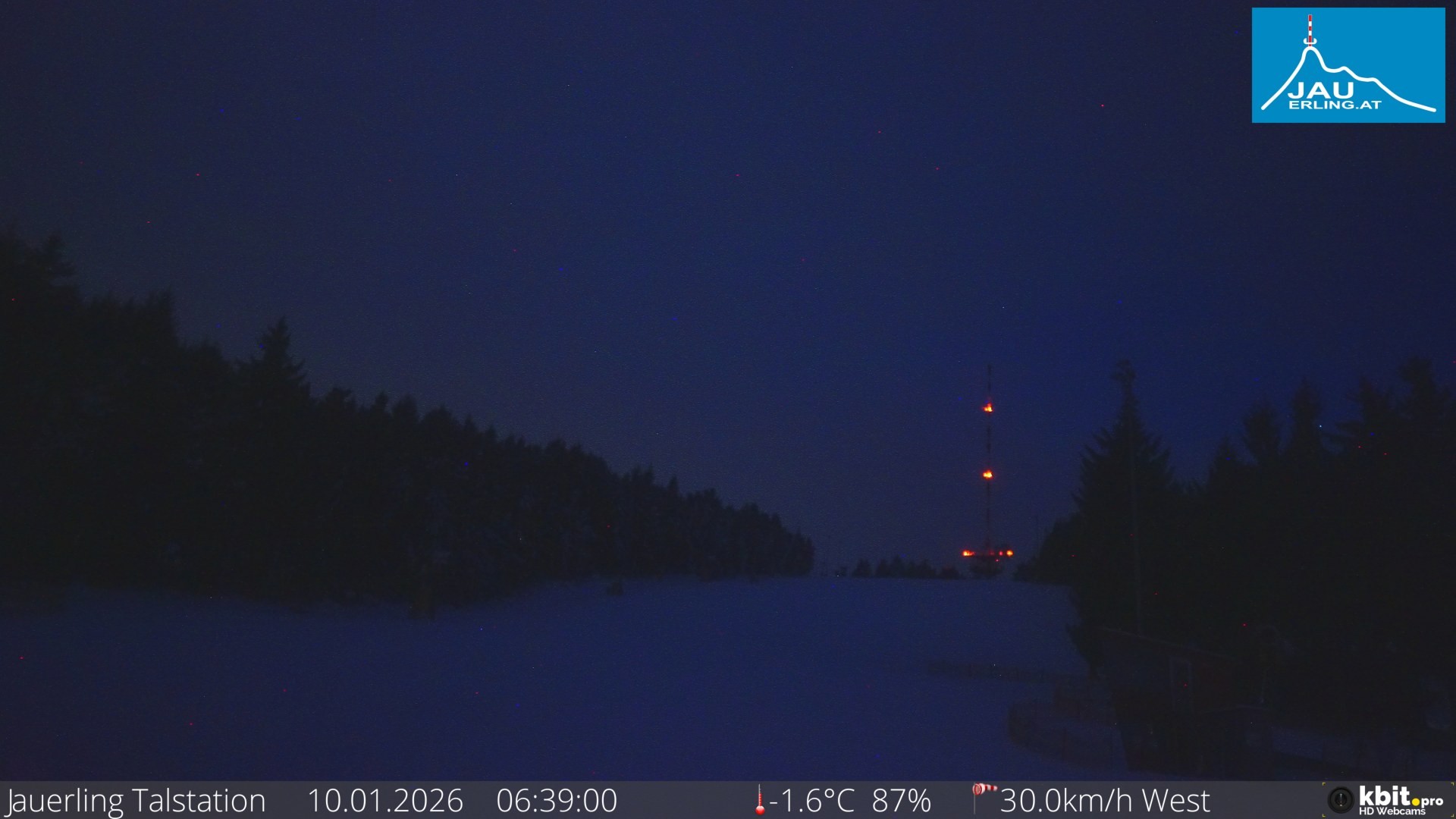 Archiv Foto Webcam Schlepplift Jauerling, Talstation