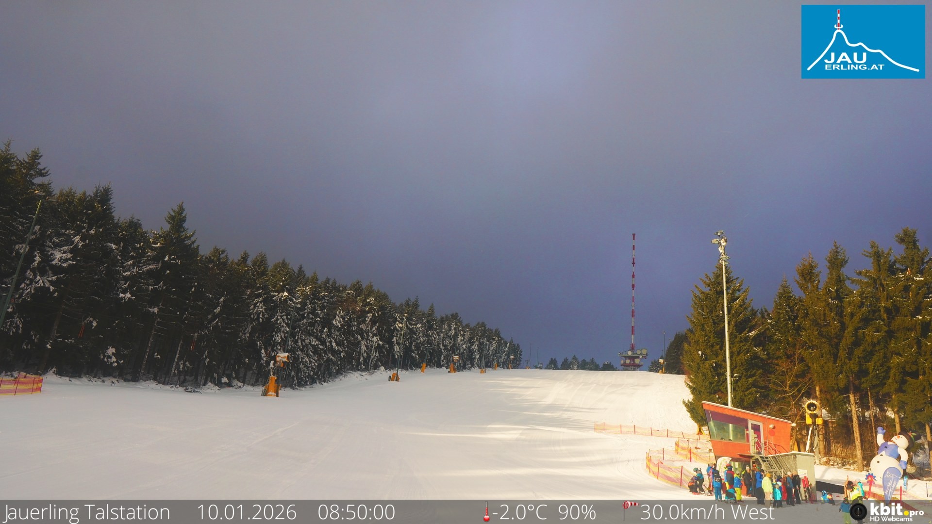 Archiv Foto Webcam Schlepplift Jauerling, Talstation