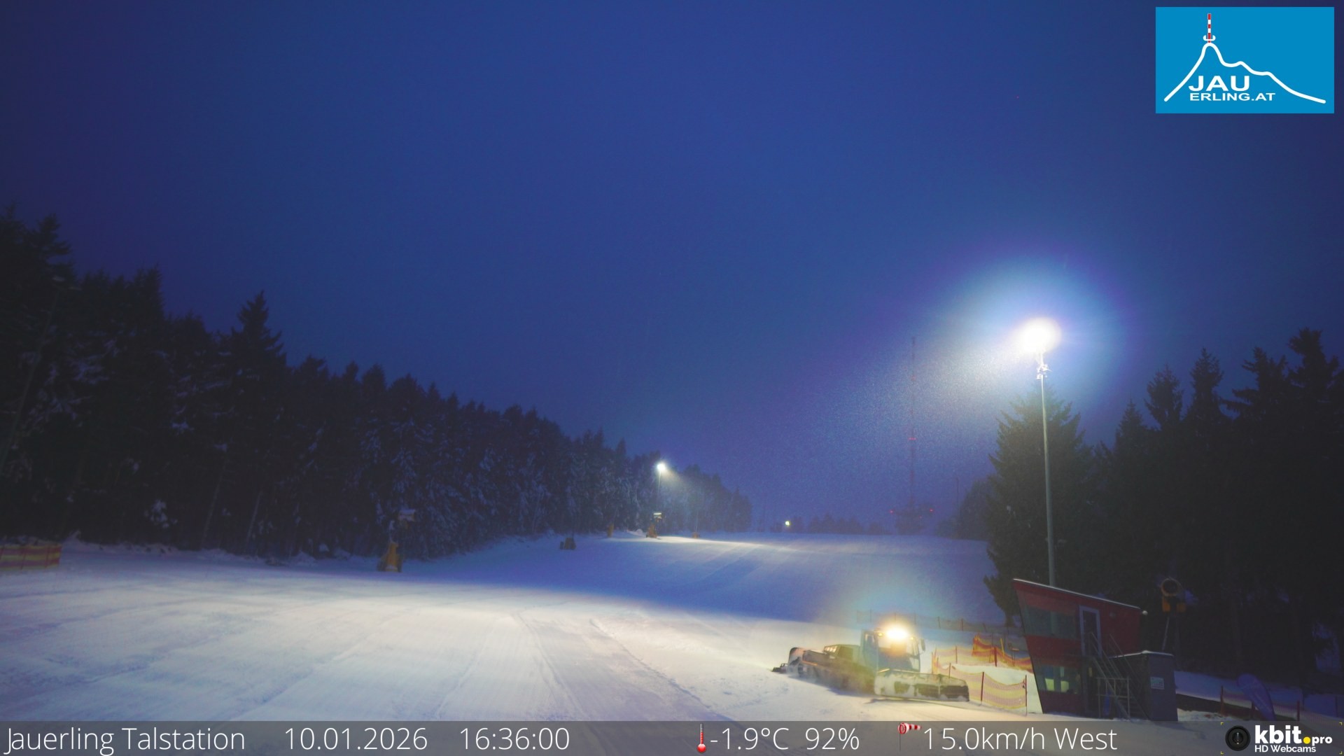 Archiv Foto Webcam Schlepplift Jauerling, Talstation