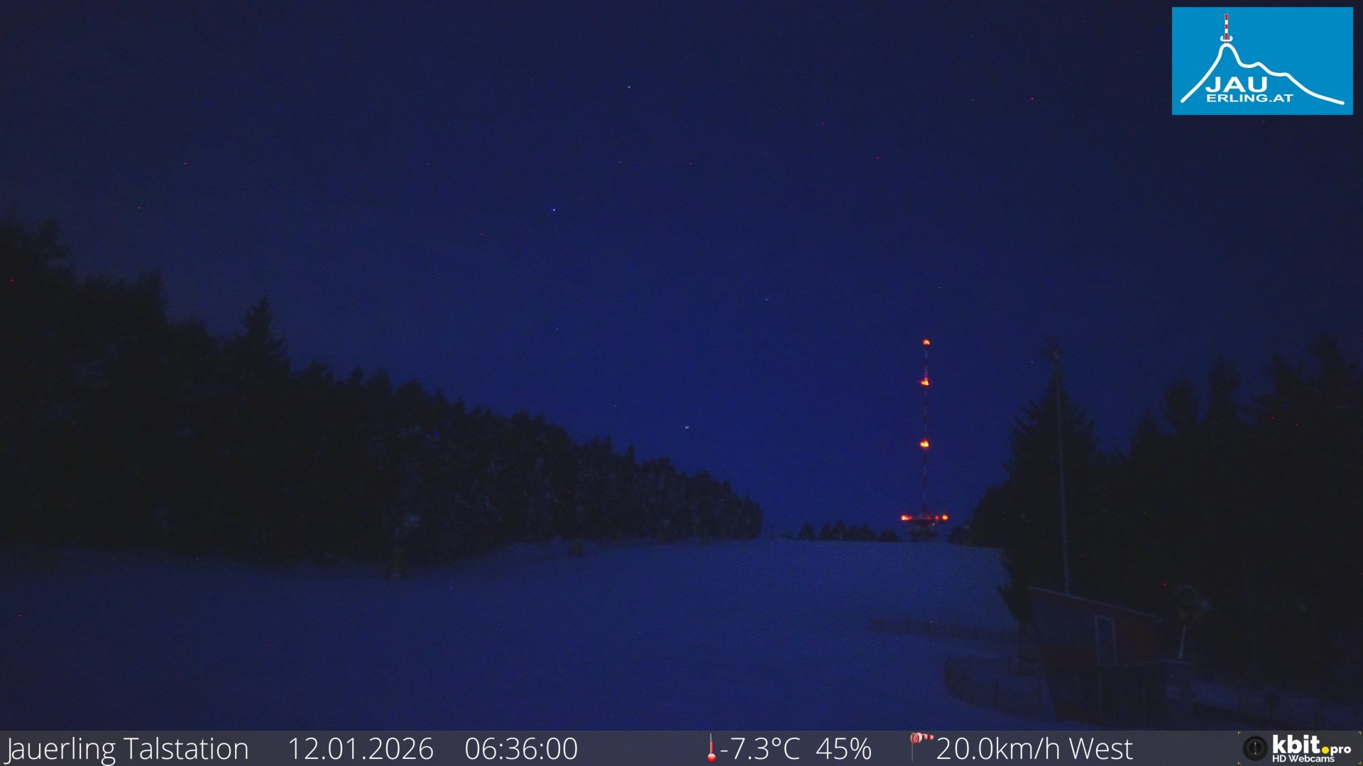 Archiv Foto Webcam Schlepplift Jauerling, Talstation