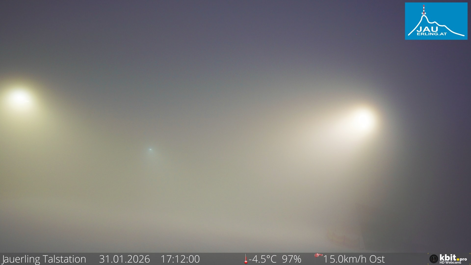 Archiv Foto Webcam Schlepplift Jauerling, Talstation