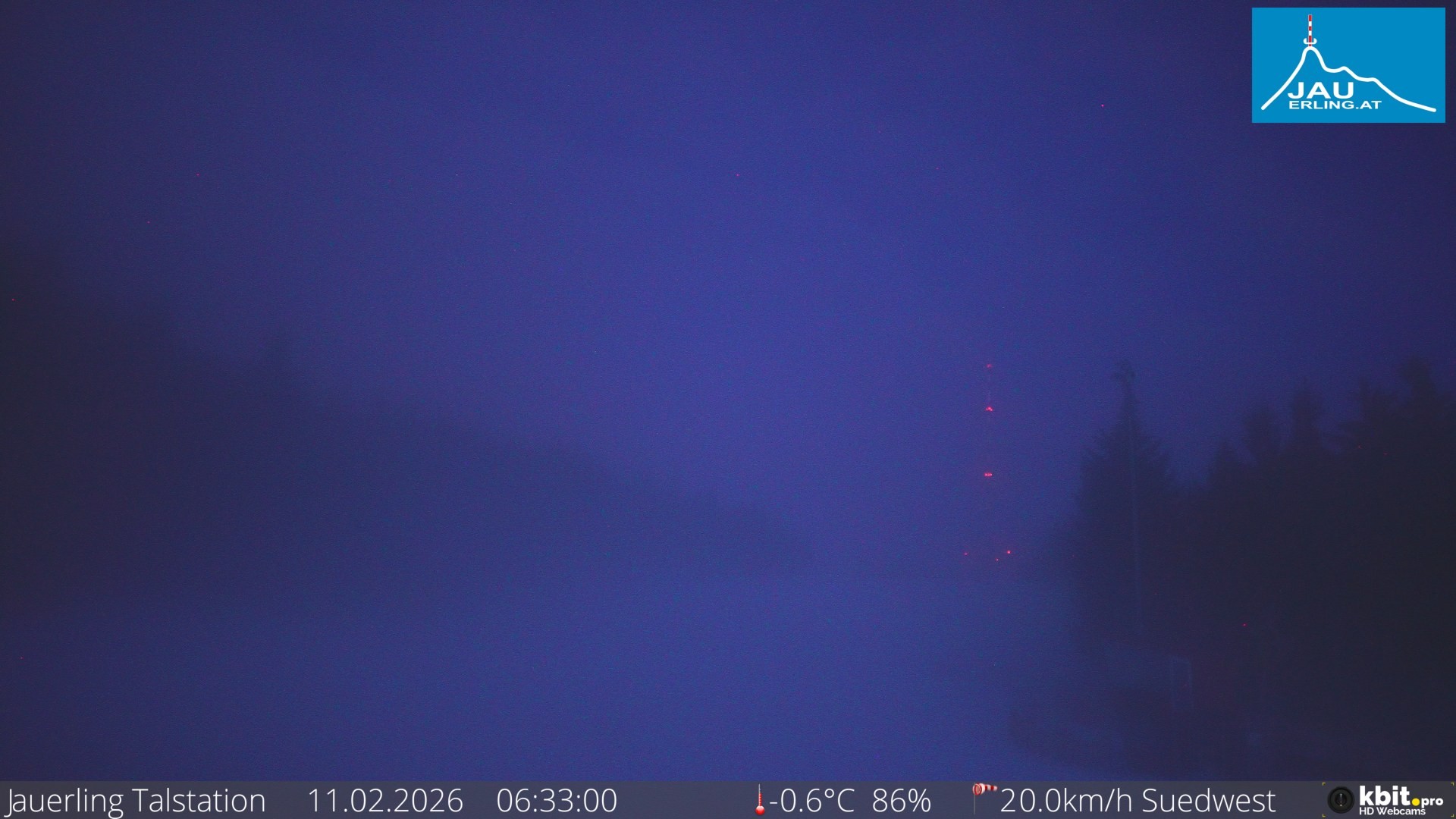 Archiv Foto Webcam Schlepplift Jauerling, Talstation