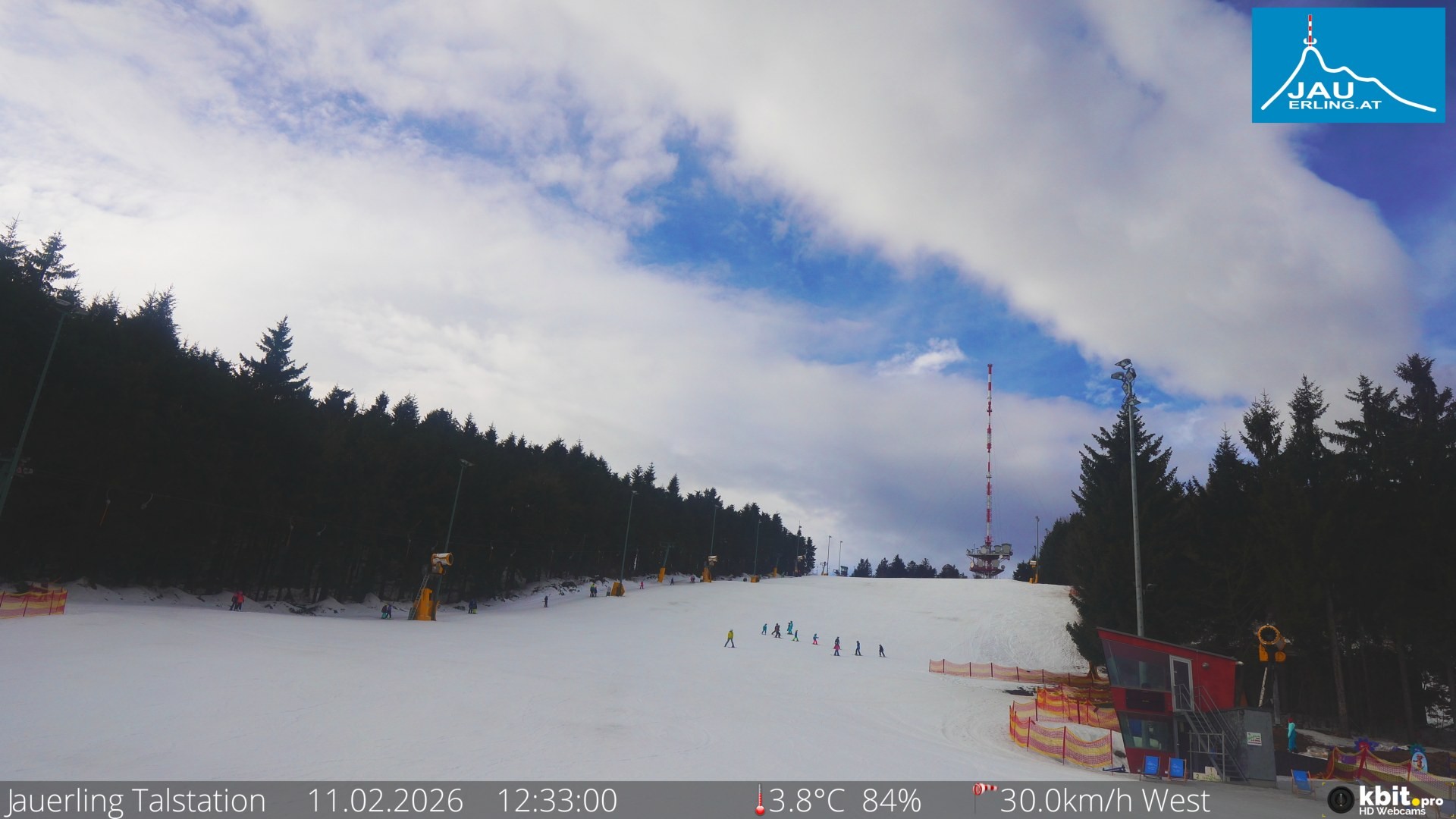 Archiv Foto Webcam Schlepplift Jauerling, Talstation