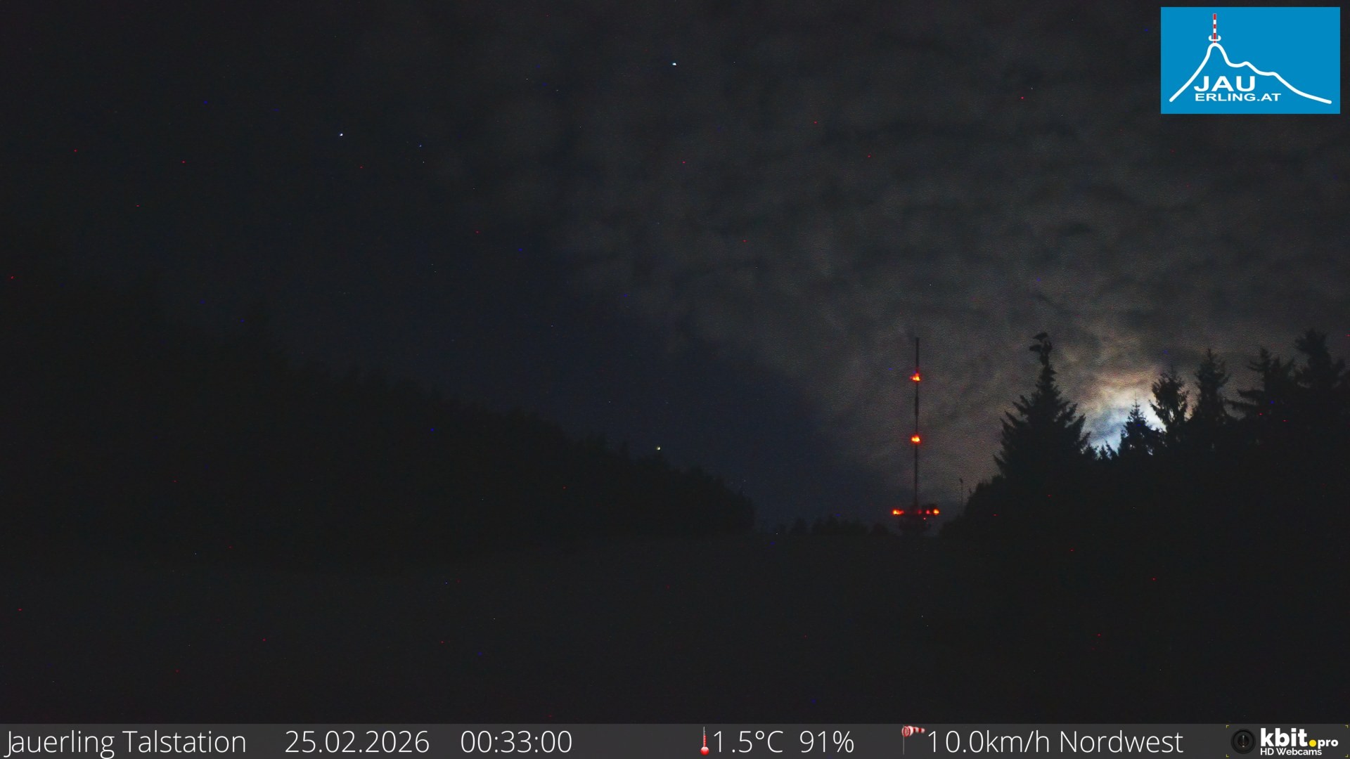 Archiv Foto Webcam Schlepplift Jauerling, Talstation