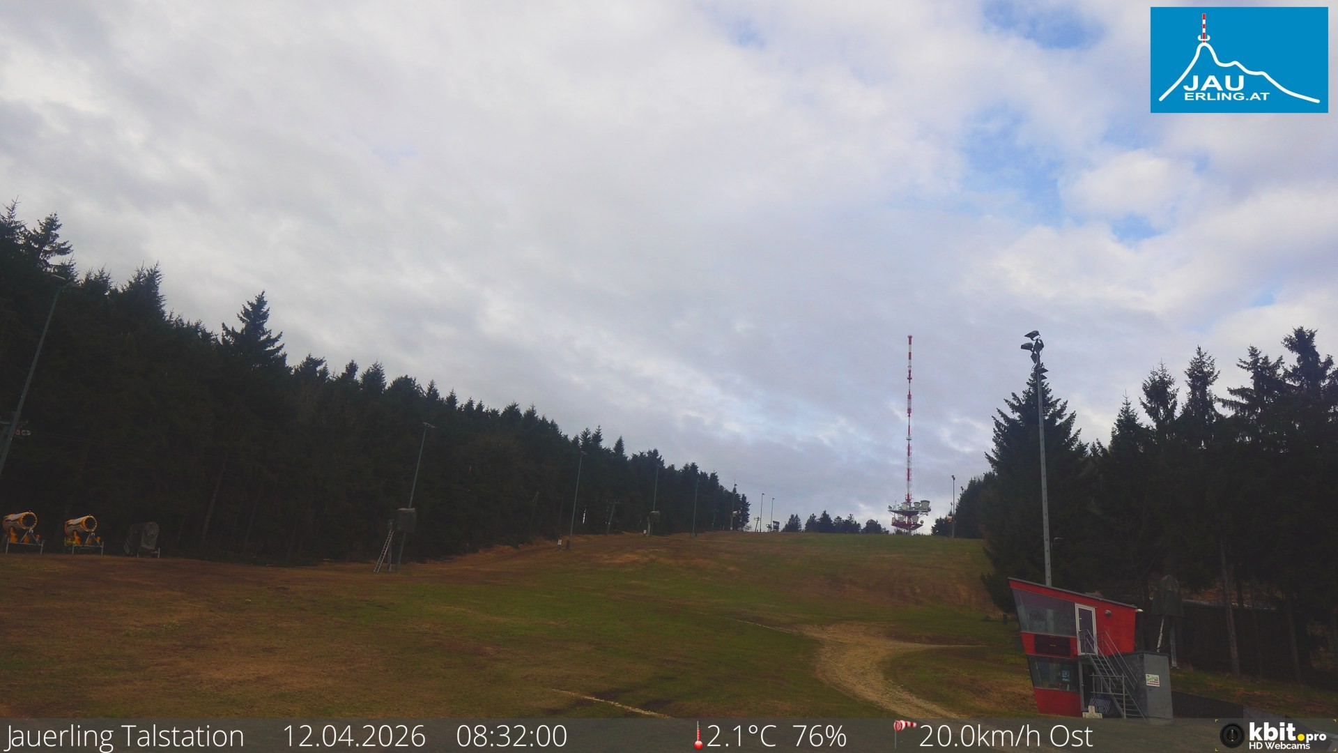 Archiv Foto Webcam Schlepplift Jauerling, Talstation