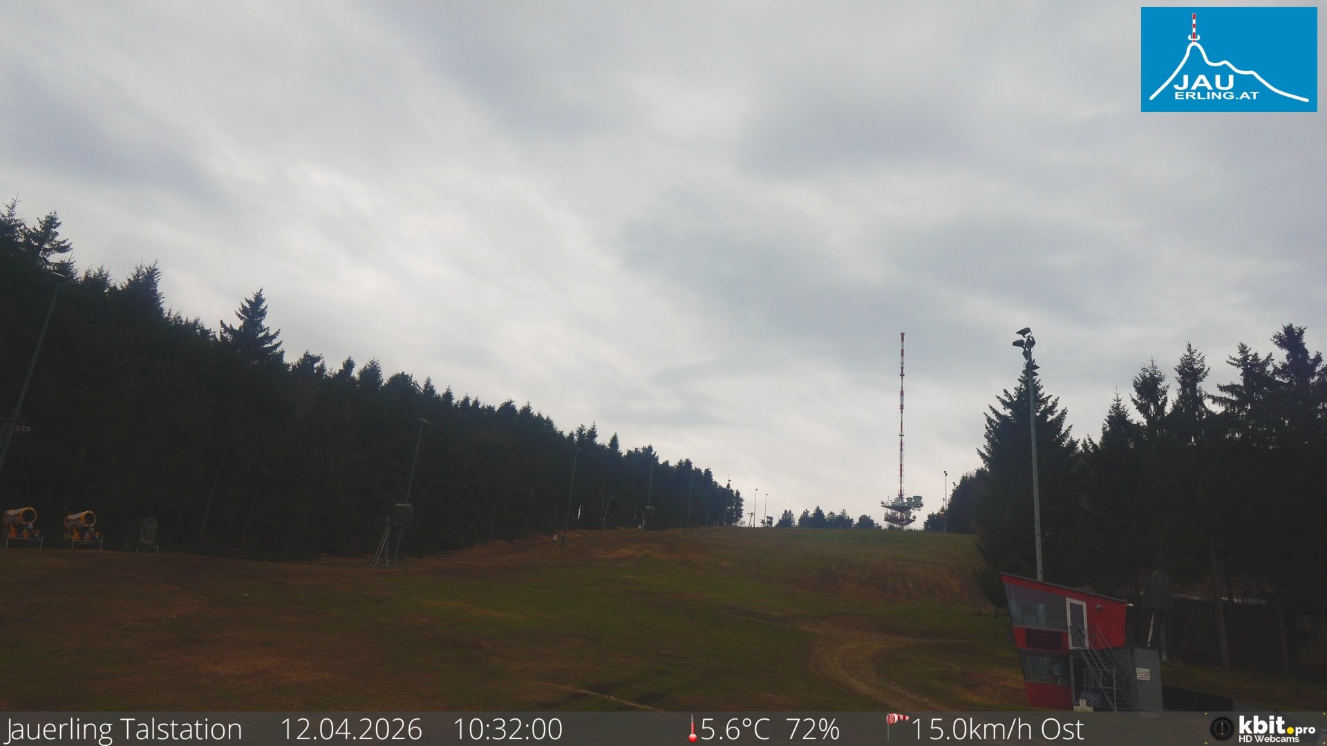 Archiv Foto Webcam Schlepplift Jauerling, Talstation