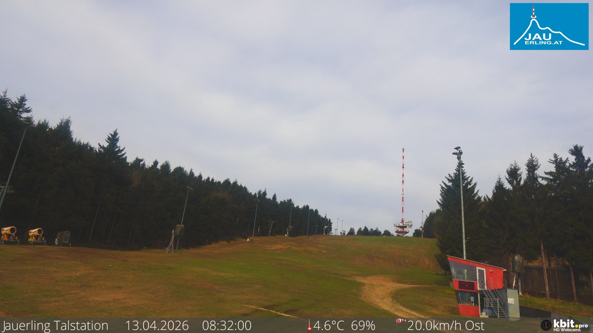 Archiv Foto Webcam Schlepplift Jauerling, Talstation