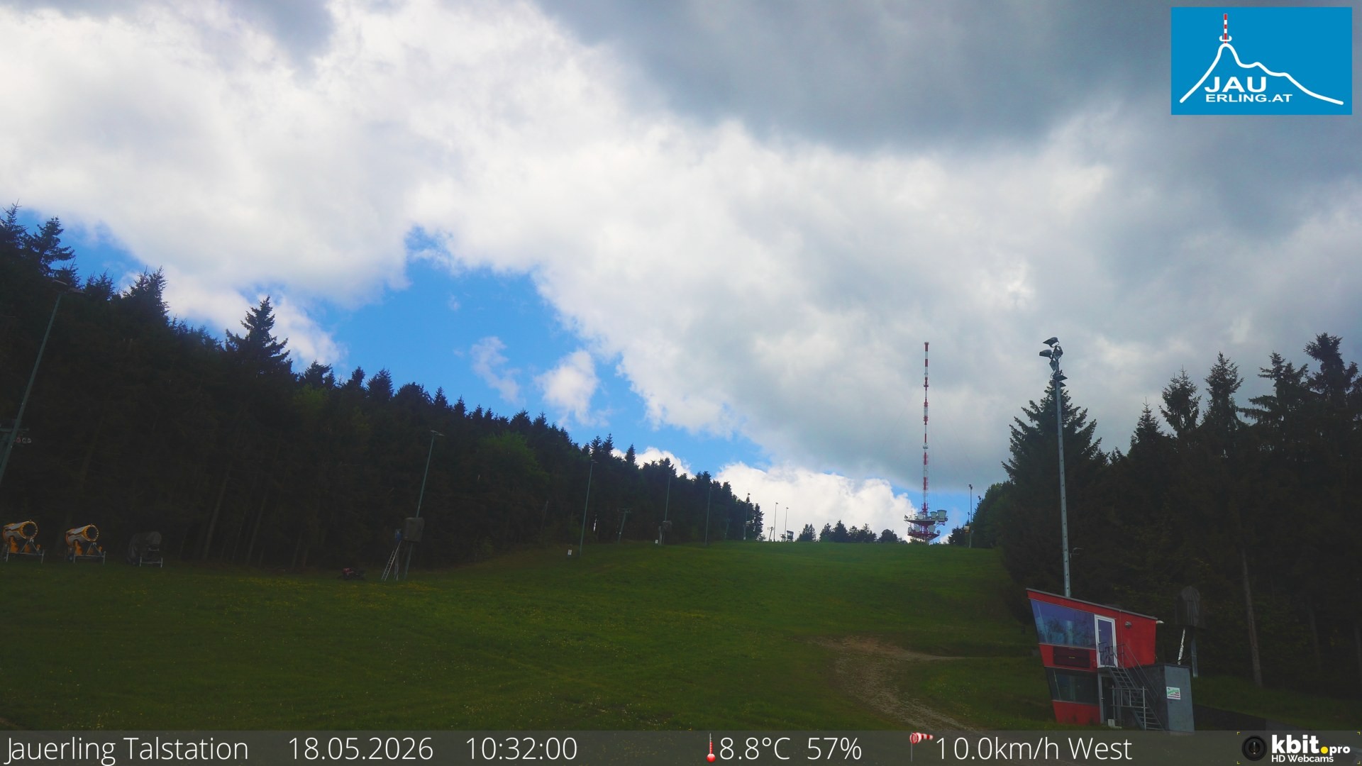 Archiv Foto Webcam Schlepplift Jauerling, Talstation
