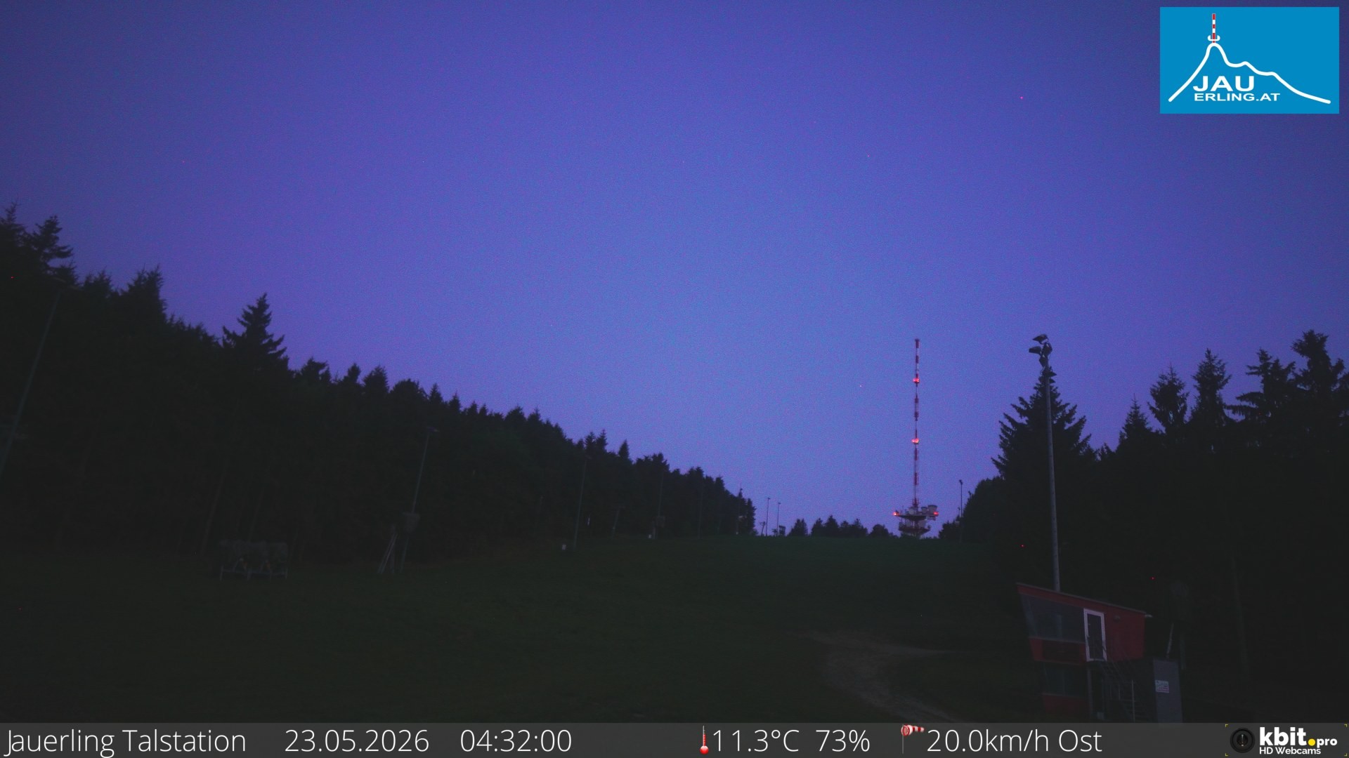 Archiv Foto Webcam Schlepplift Jauerling, Talstation