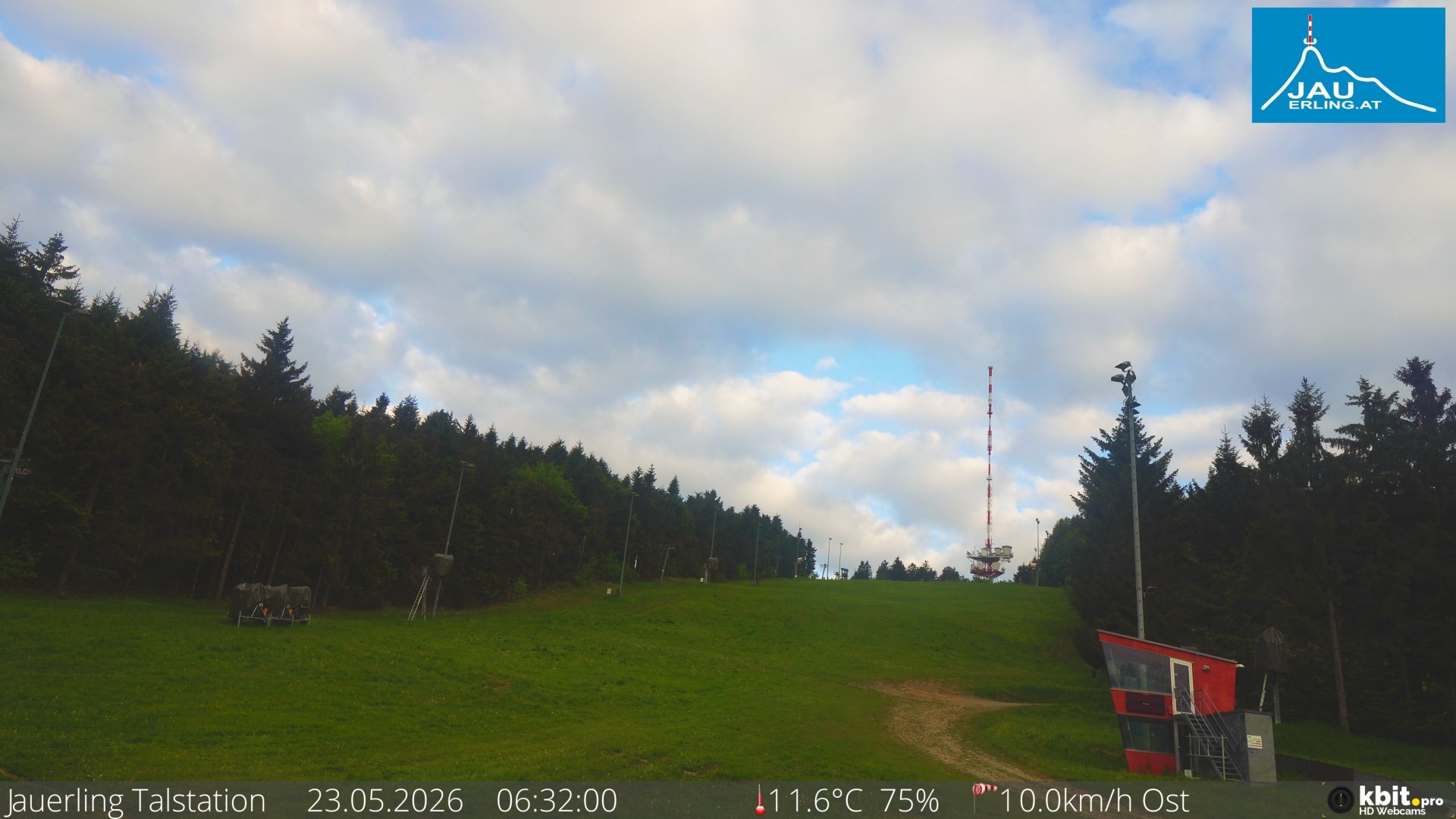 Archiv Foto Webcam Schlepplift Jauerling, Talstation