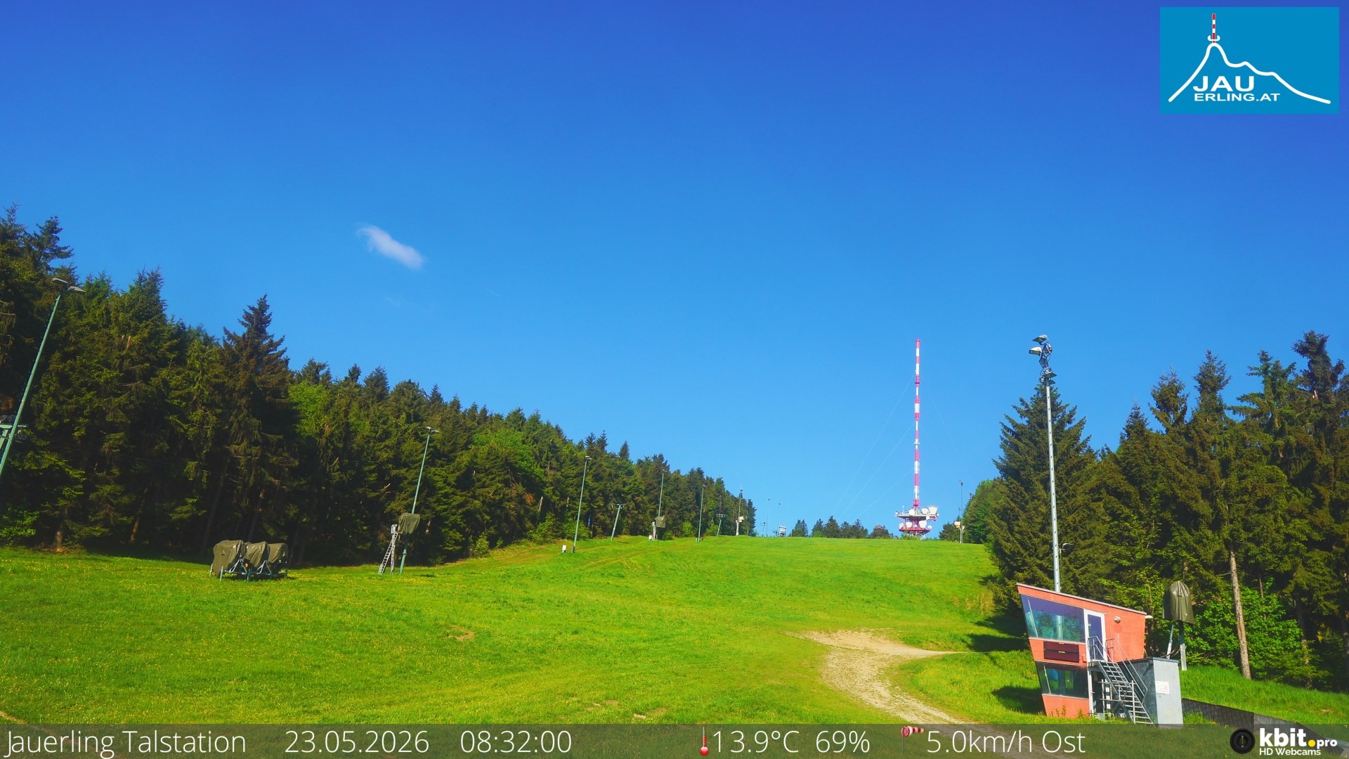 Archiv Foto Webcam Schlepplift Jauerling, Talstation