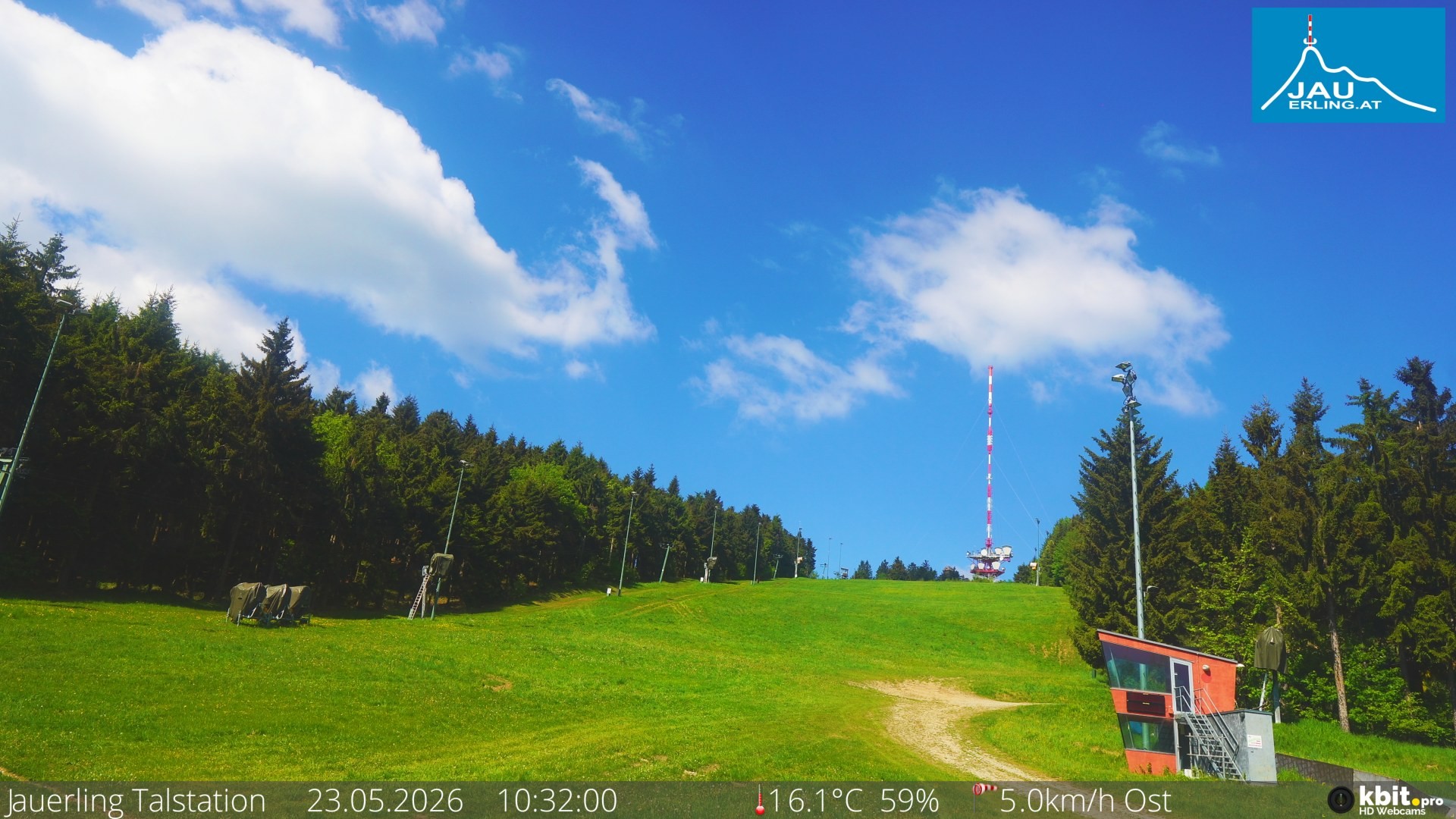 Archiv Foto Webcam Schlepplift Jauerling, Talstation