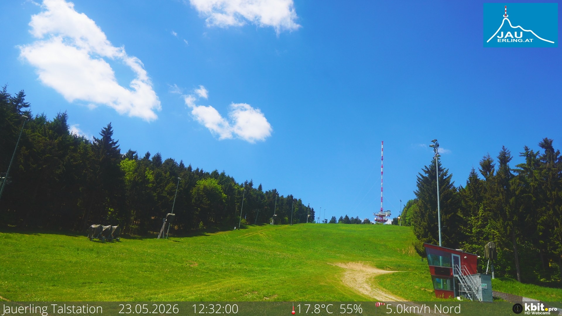 Archiv Foto Webcam Schlepplift Jauerling, Talstation