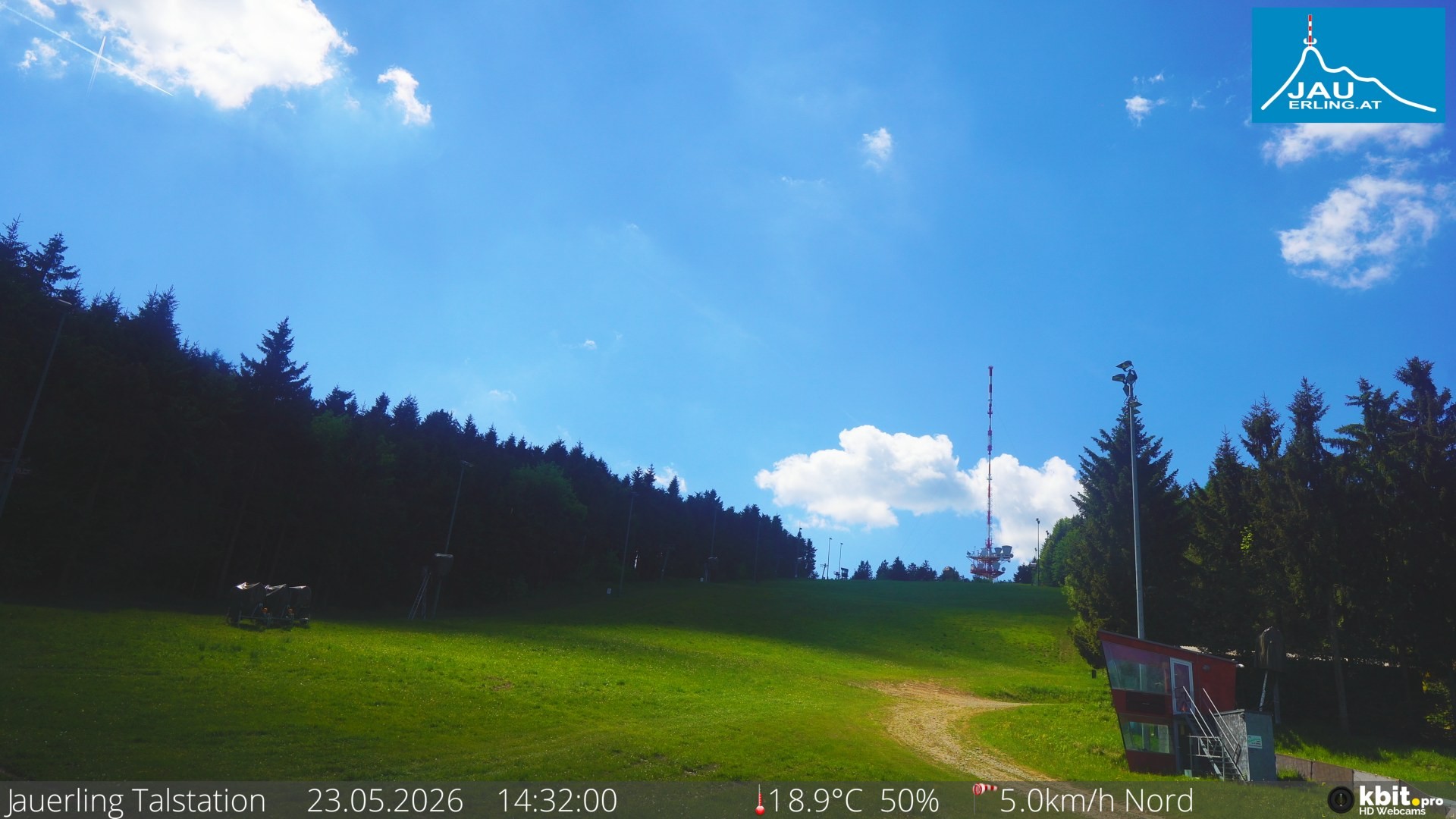 Archiv Foto Webcam Schlepplift Jauerling, Talstation
