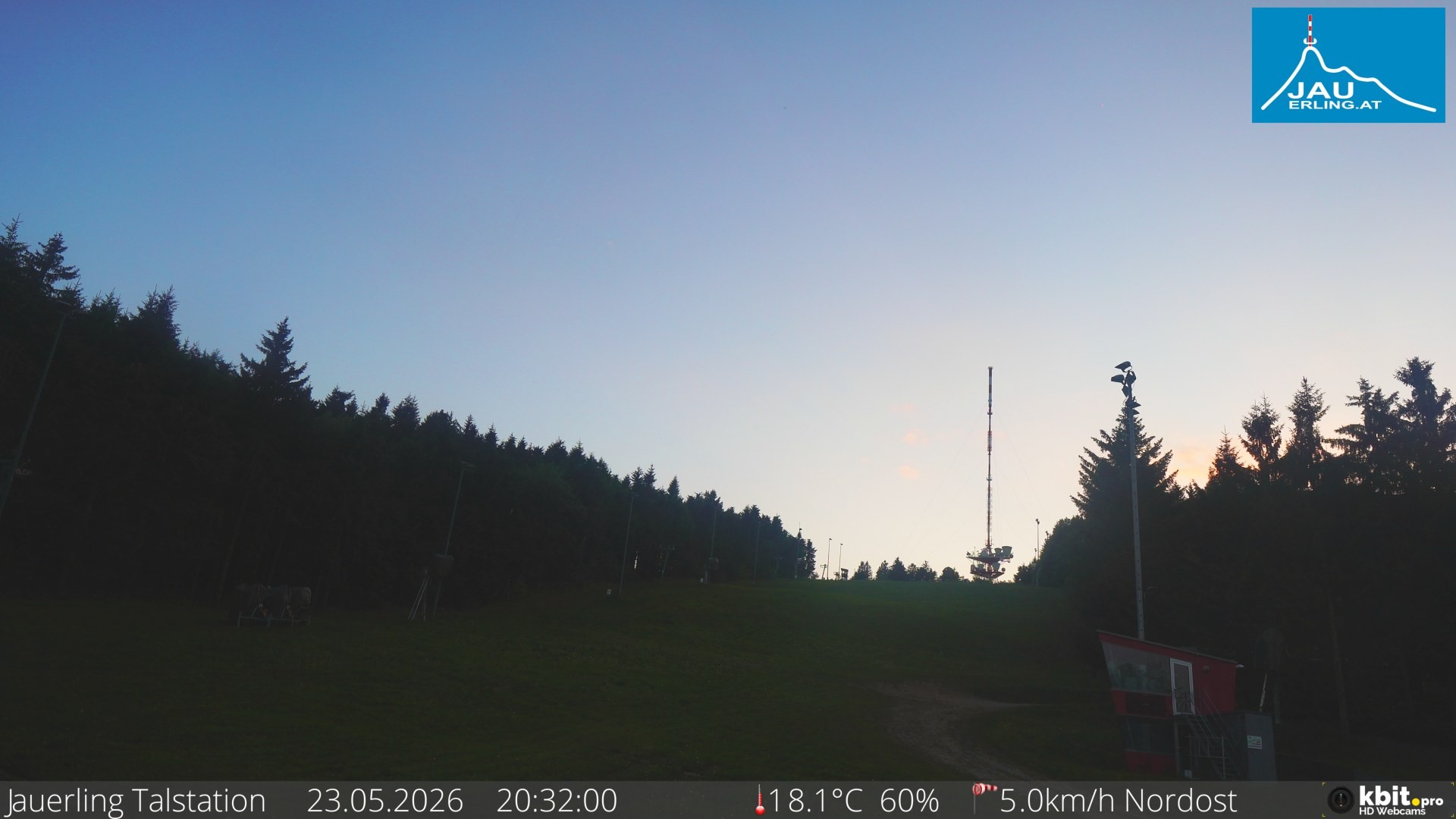 Archiv Foto Webcam Schlepplift Jauerling, Talstation