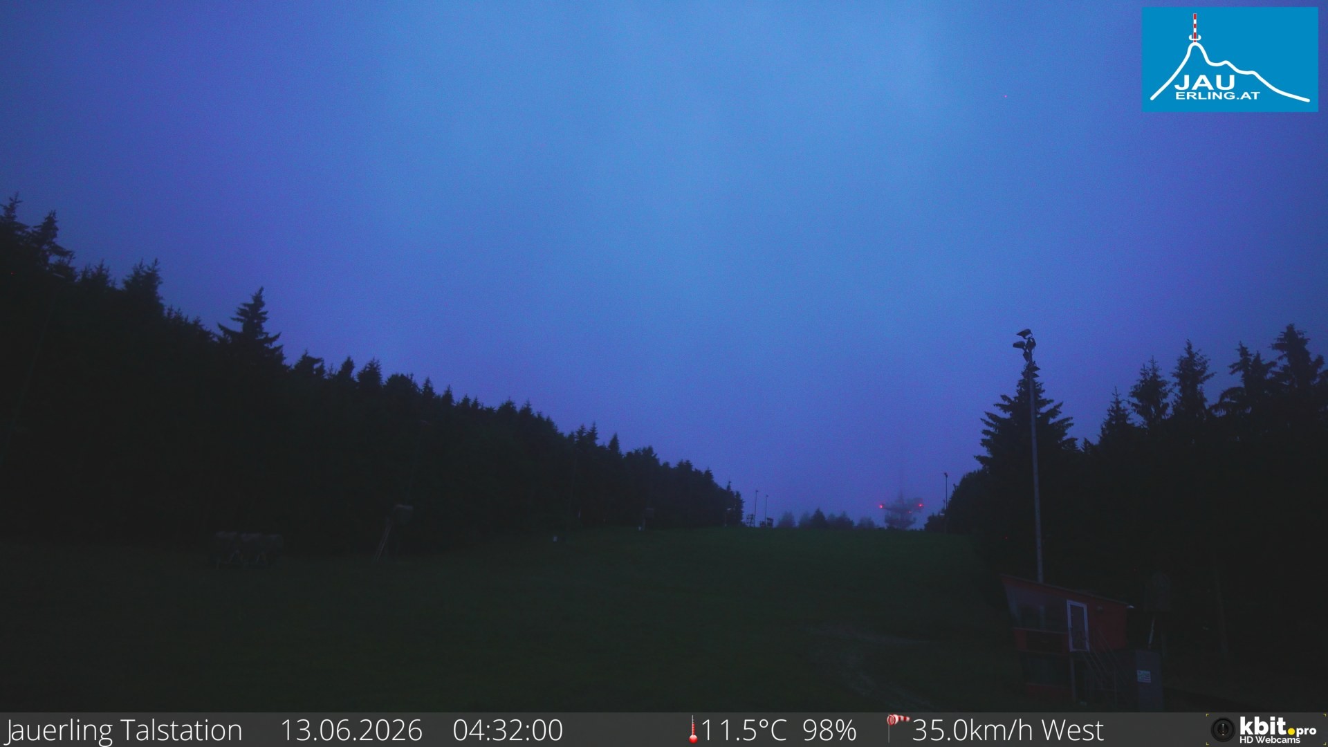 Archiv Foto Webcam Schlepplift Jauerling, Talstation