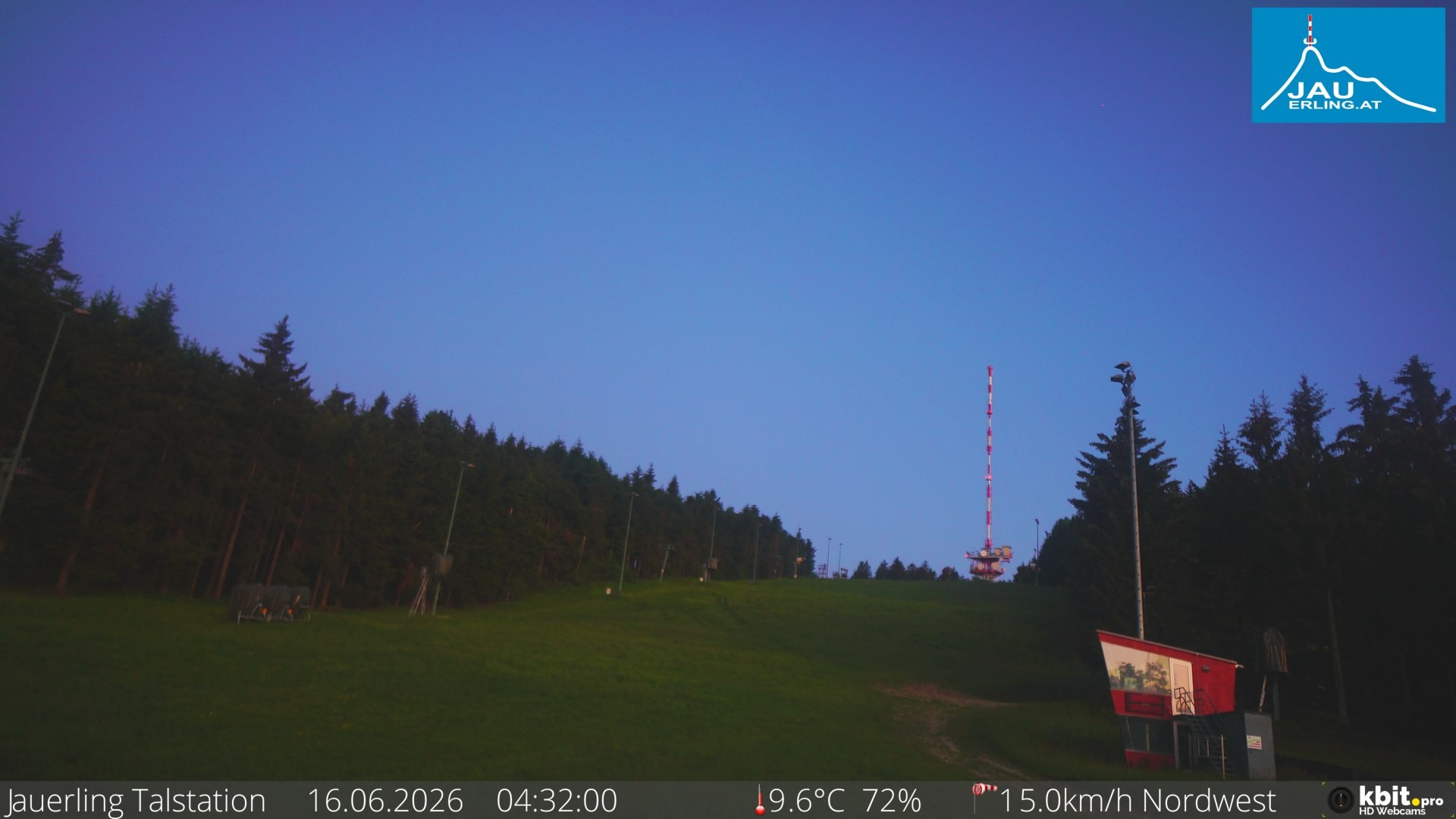 Archiv Foto Webcam Schlepplift Jauerling, Talstation