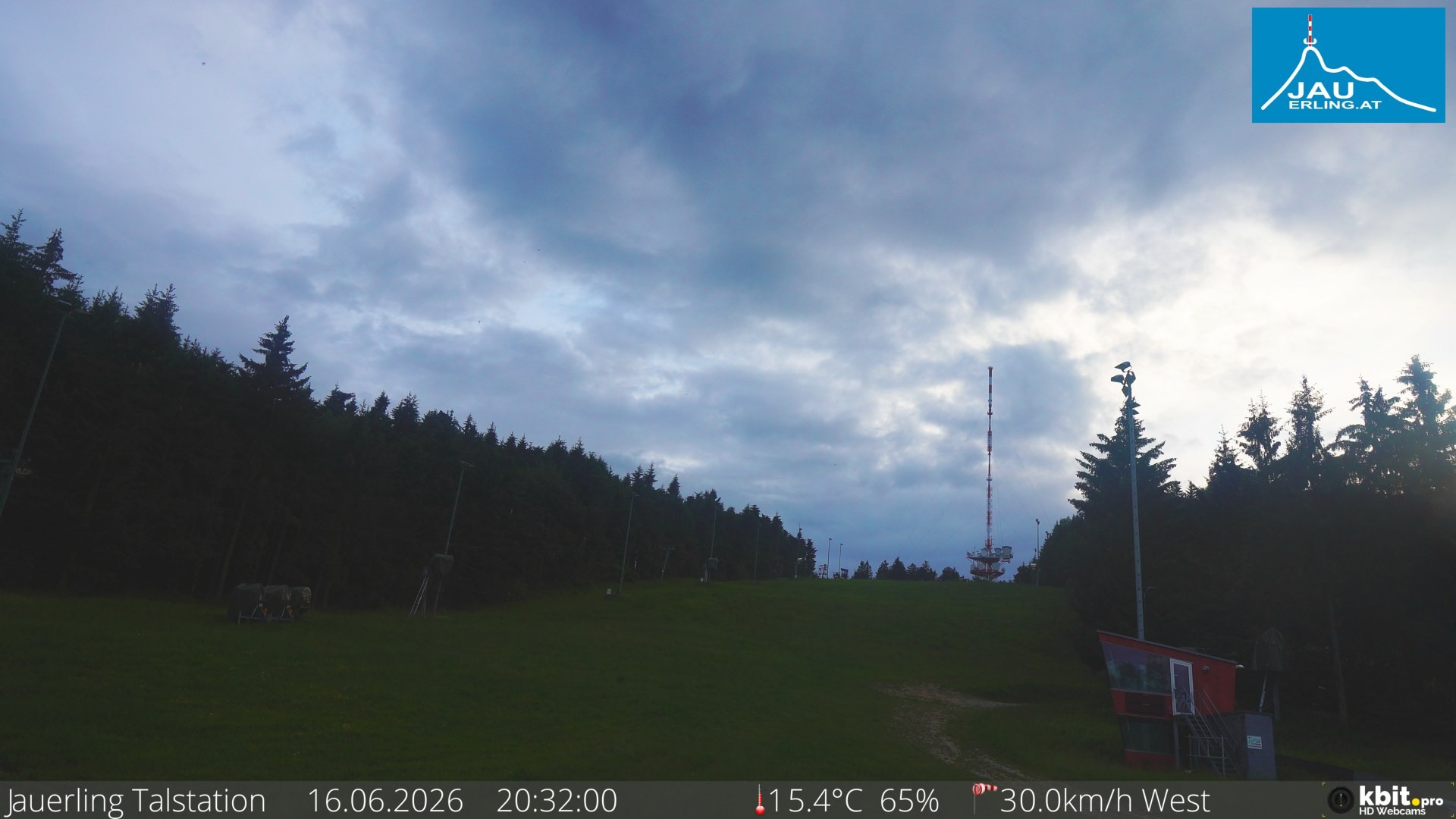 Archiv Foto Webcam Schlepplift Jauerling, Talstation